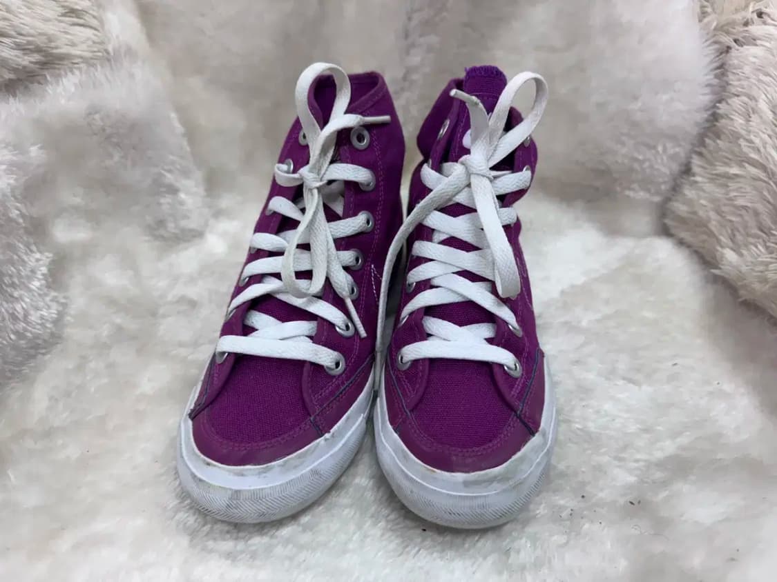 나이키 캔버스 하이 퍼플 운동화 220mm 상품이미지2