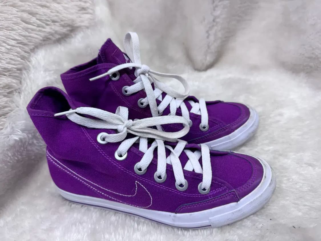 나이키 캔버스 하이 퍼플 운동화 220mm 상품이미지5