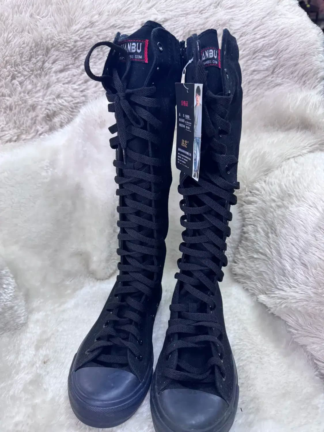 블랙 롱 하이탑 20목 상품이미지3