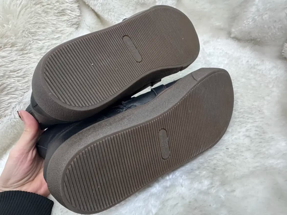 아페토 (opetto) 검정 가죽 앵클 부츠 255mm 상품이미지5