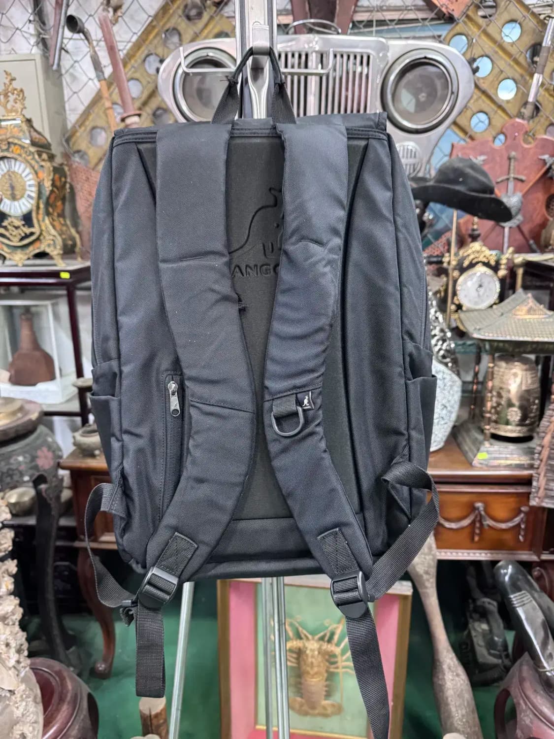 캉골 블랙 백팩 상품이미지3