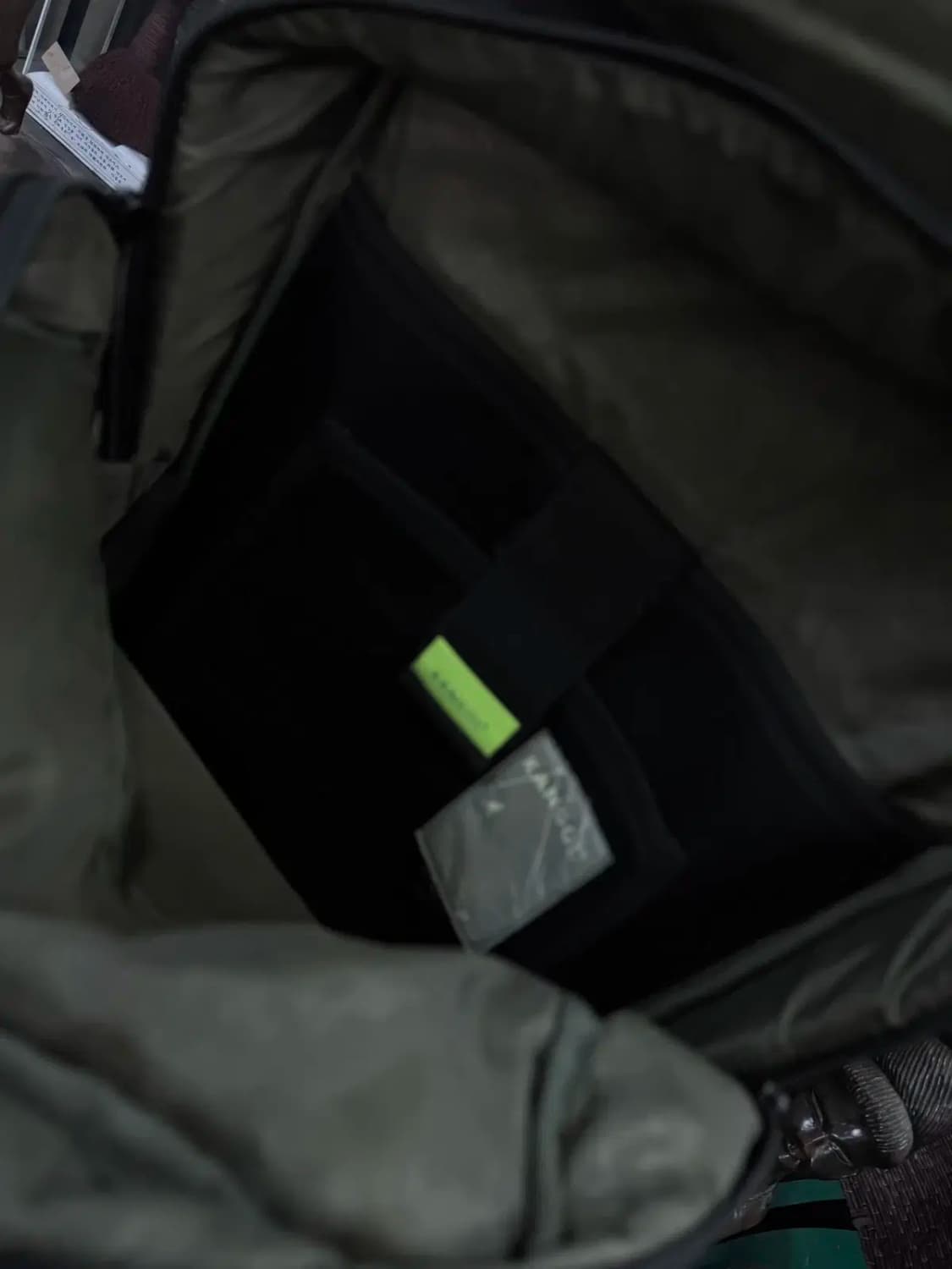 캉골 블랙 백팩 상품이미지5