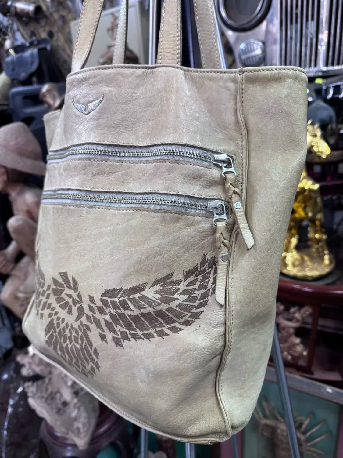 자딕앤볼테르(Zadig&Voltaire) 데일리 레더토트백 (남여공용) 상품이미지2