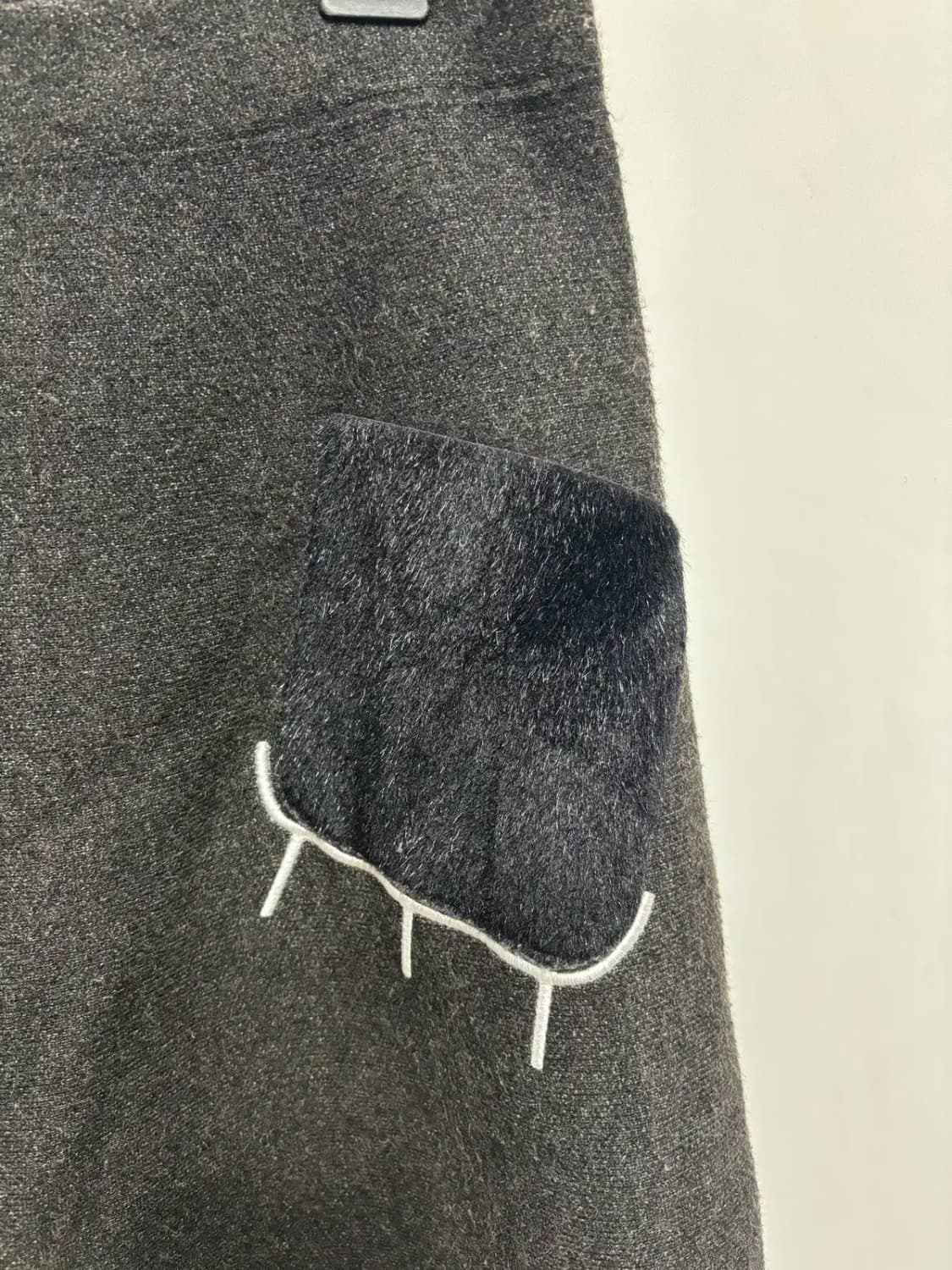 미스 밸리 니트 미니 스커트 상품이미지2