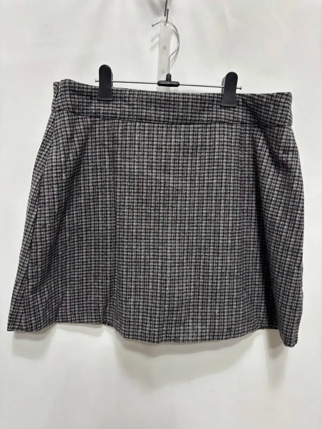 캔마트 잔체크 무늬 미니 스커트 치마 XL 상품이미지4