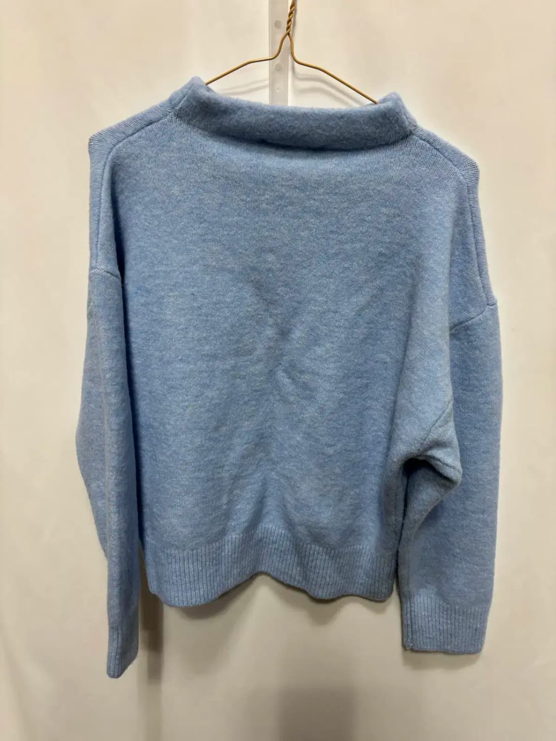 자라 반폴라 스웨터 니트 M 상품이미지4