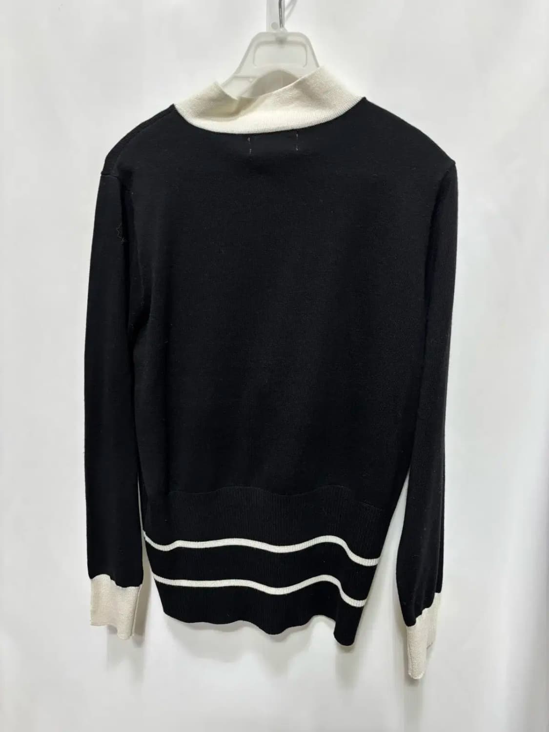 김영주 반폴라 집업 니트 스웨터 XL 상품이미지4