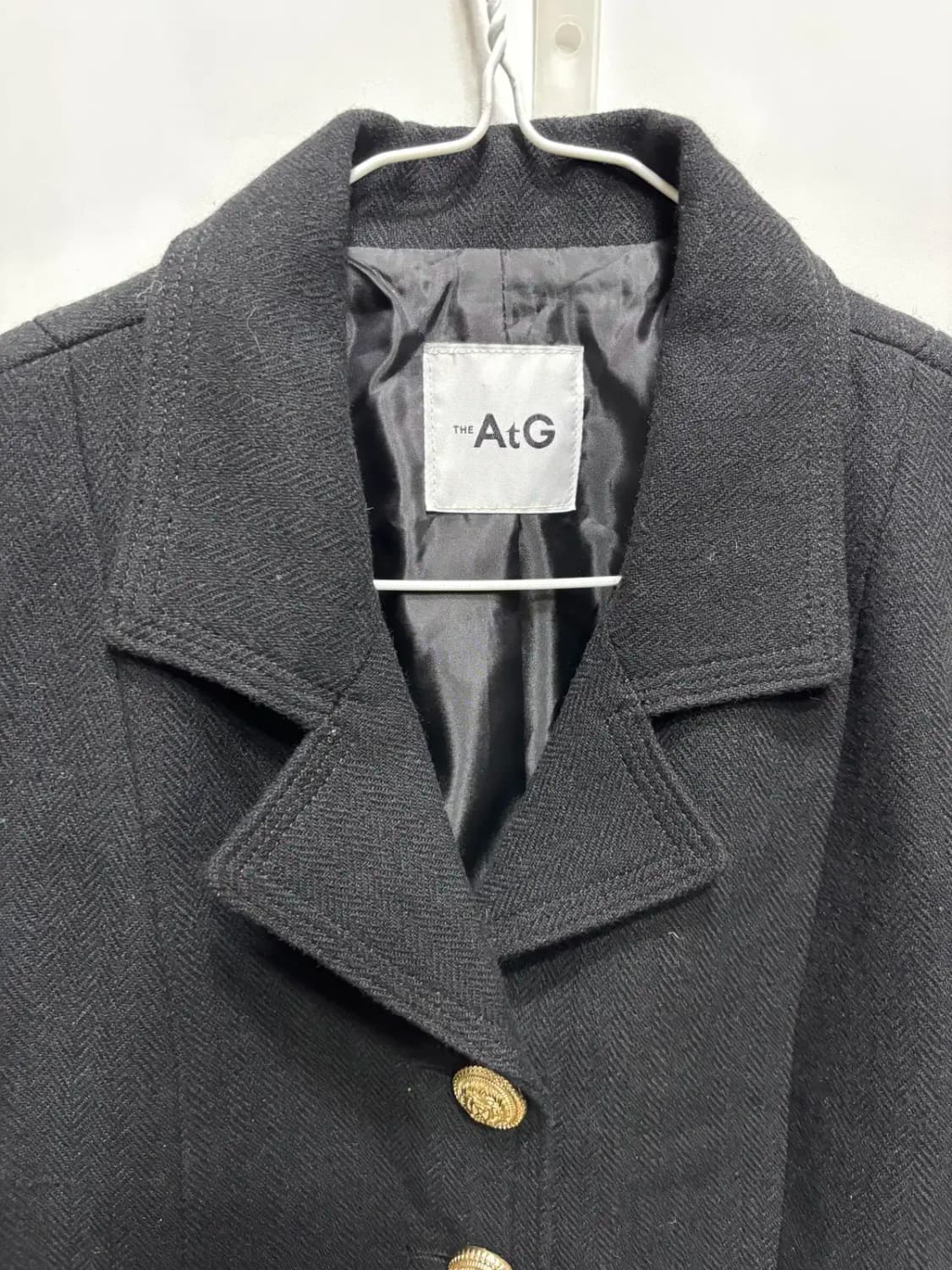 AtG 더블 카라 세미 크롭 자켓 M 상품이미지2