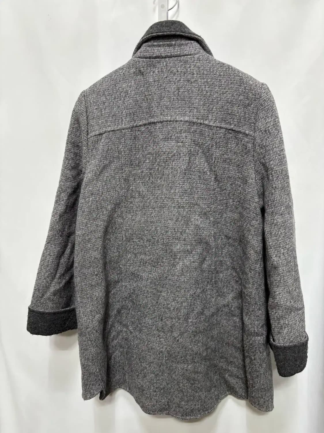 지코트 그레이 롱 모 코트 S 상품이미지4