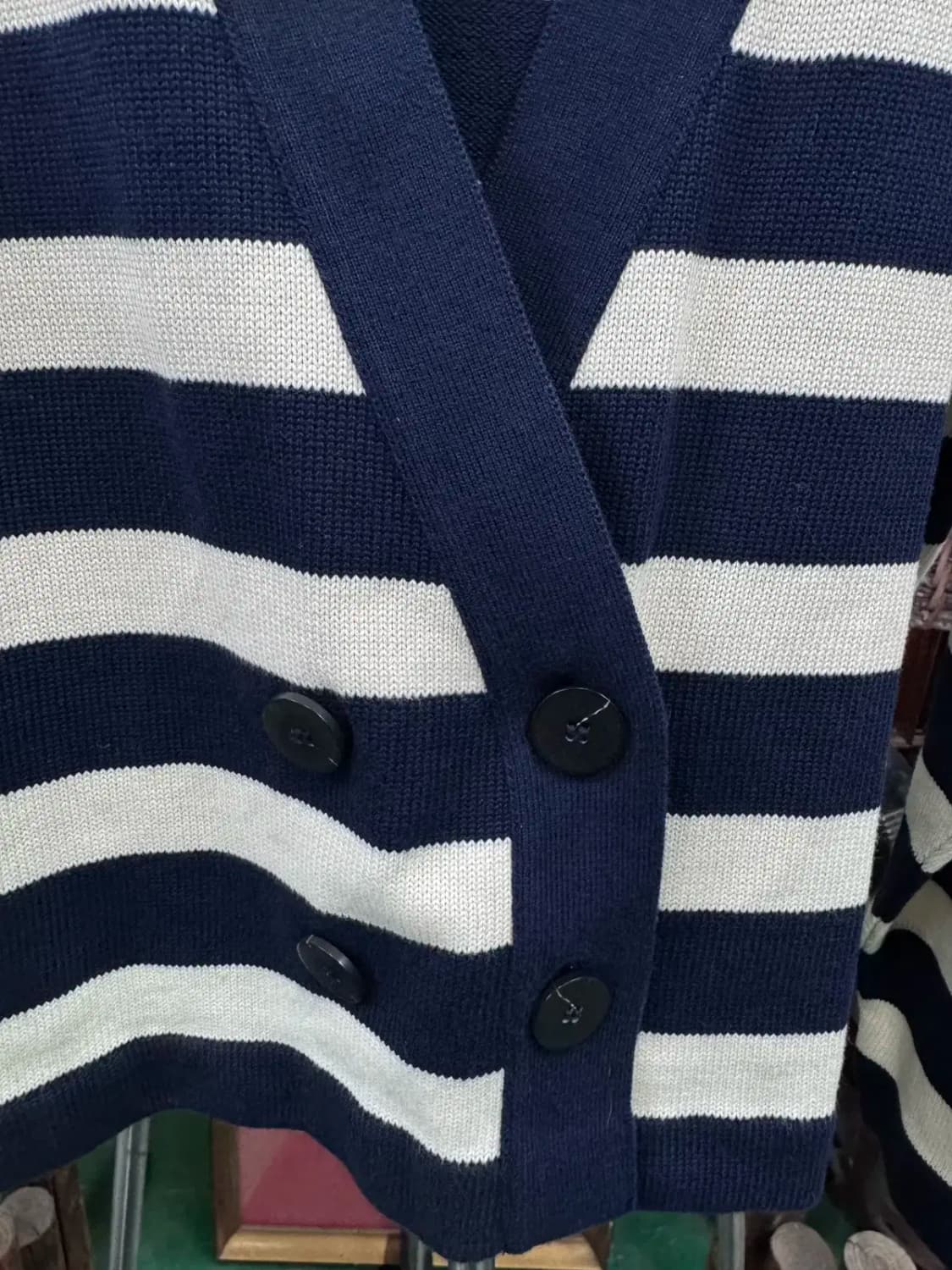 마시모두띠 스트라이프 면가디건 M 상품이미지2