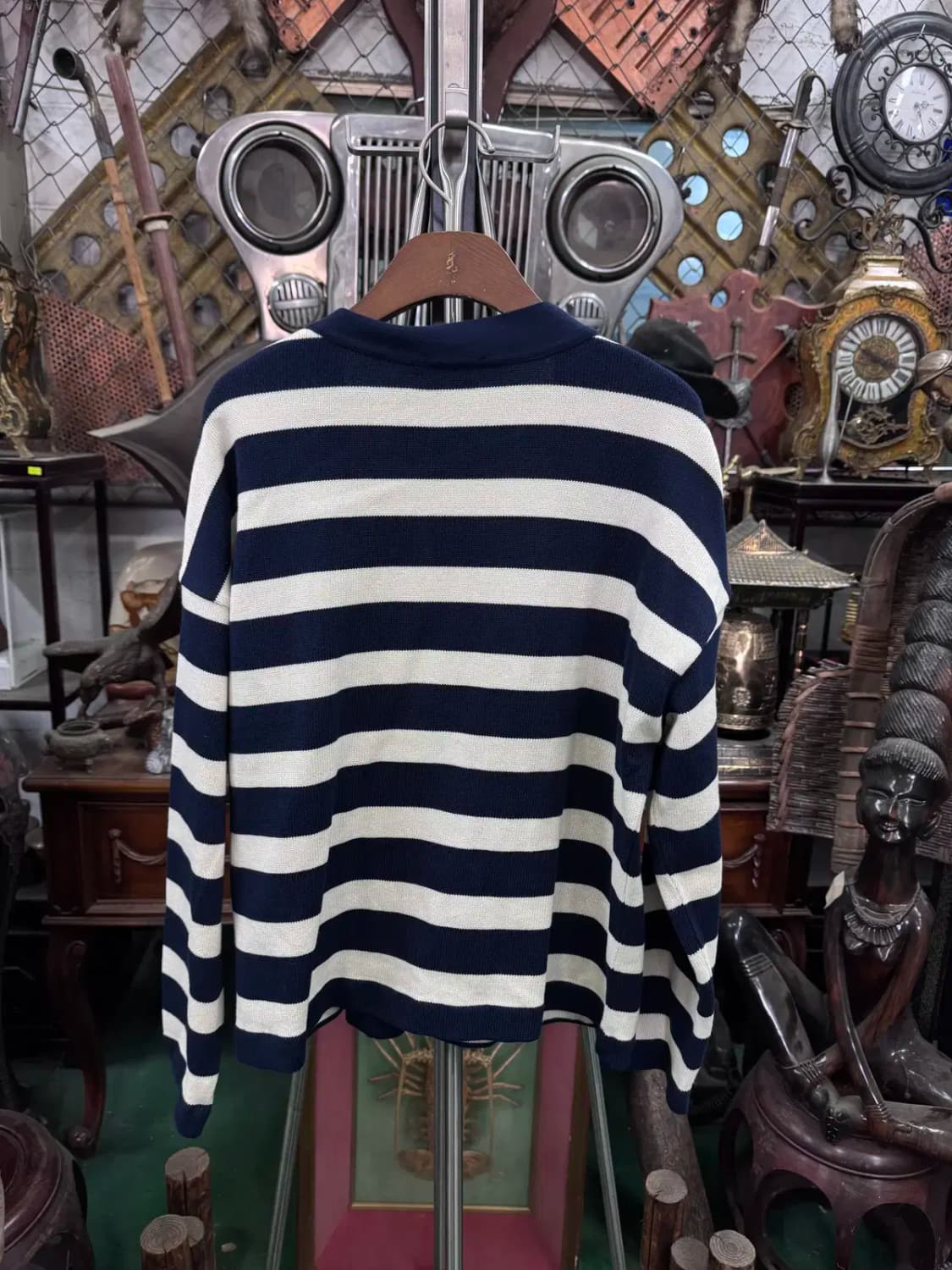 마시모두띠 스트라이프 면가디건 M 상품이미지4