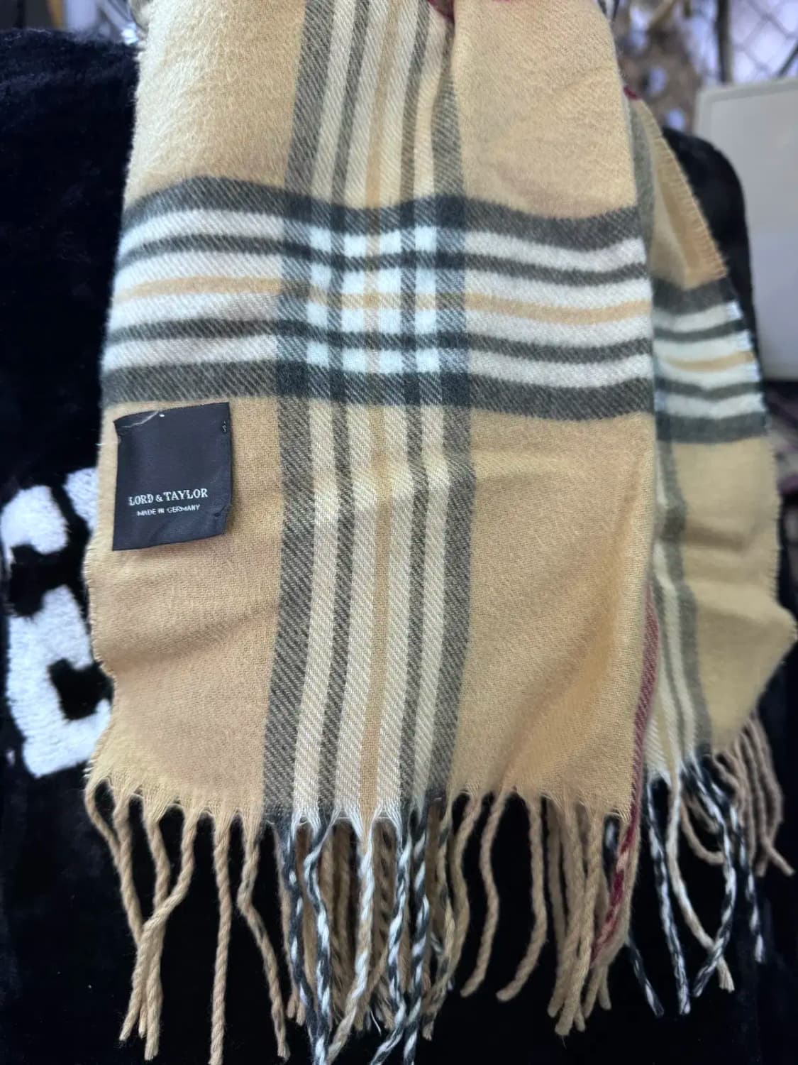 로드앤테일러 체크 머플러 상품이미지2