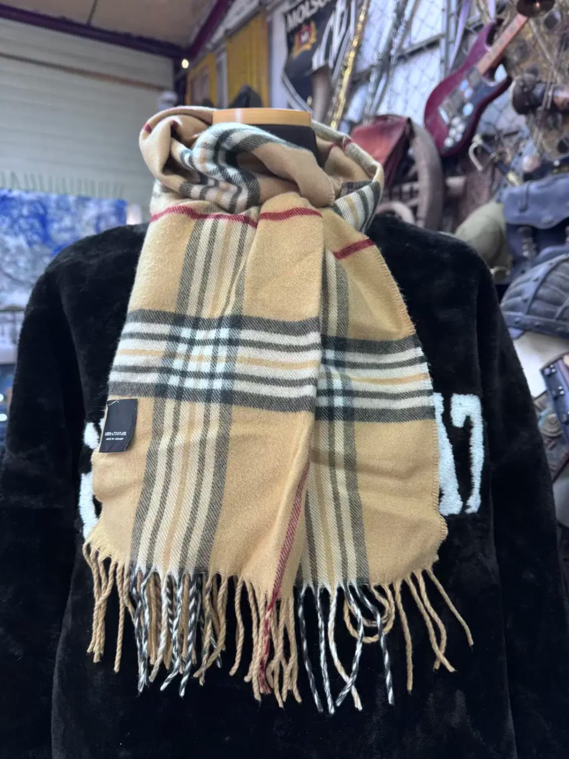 로드앤테일러 체크 머플러 상품이미지3