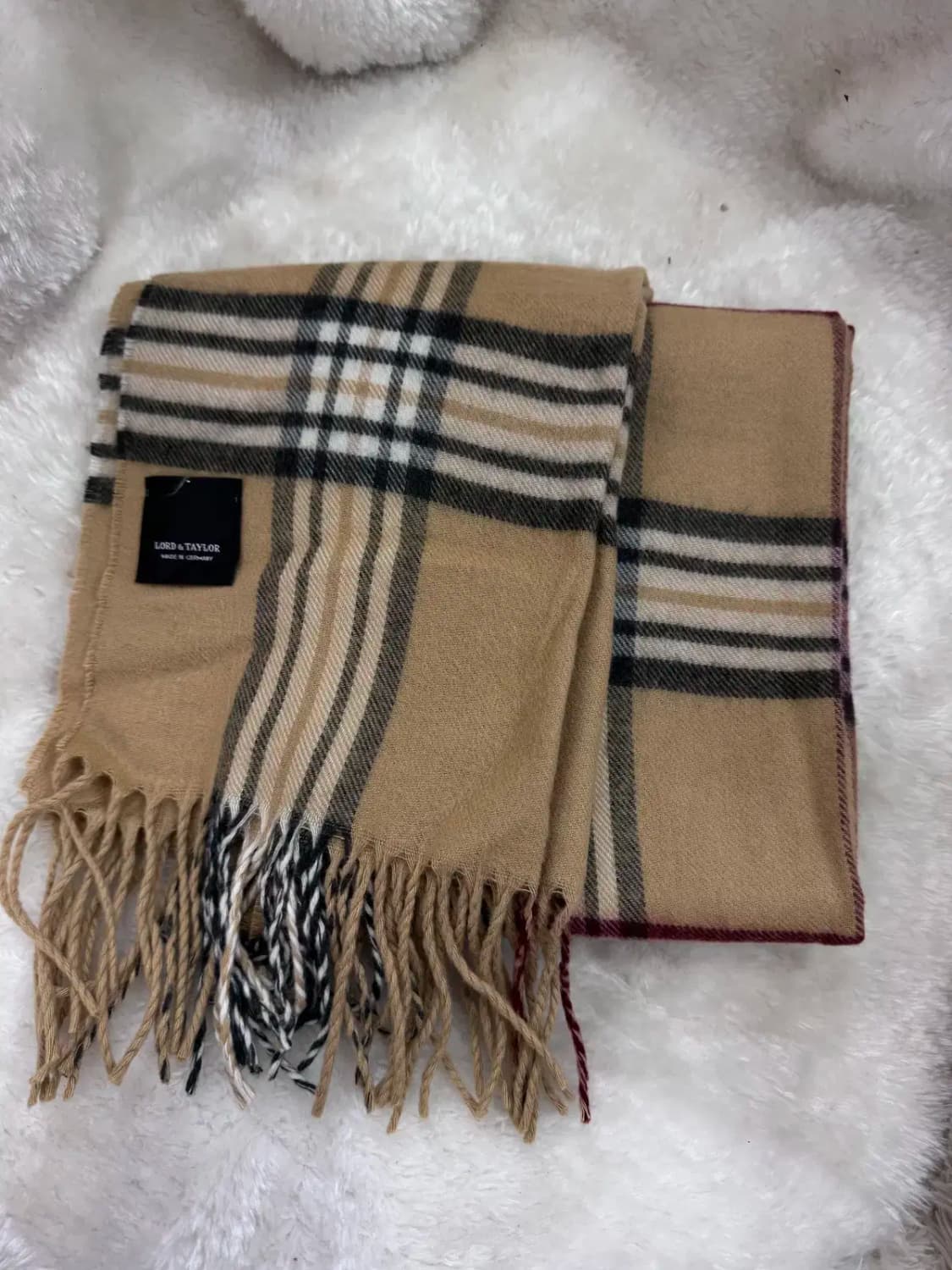 로드앤테일러 체크 머플러 상품이미지4