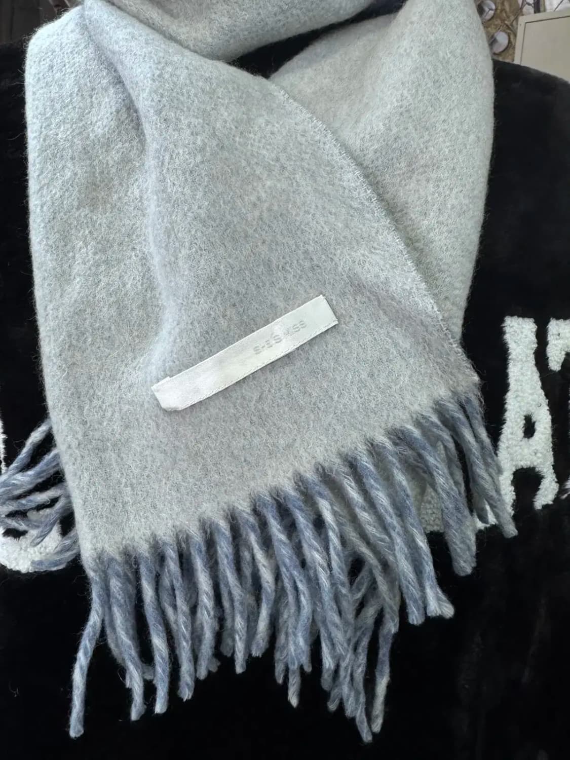 쉬즈미스 (SHE'S MISS) 양면 울 머플러 상품이미지4