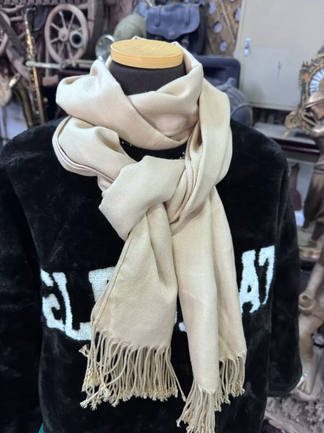 레노마 베이지  스카프 상품이미지2