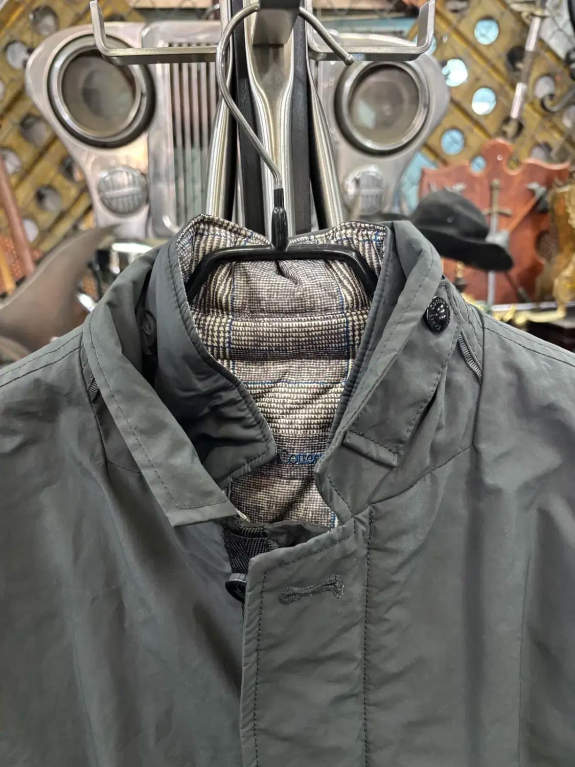 헨리코튼 남성 내피 분리 거위털 혼합 겨울 자켓 상품이미지2