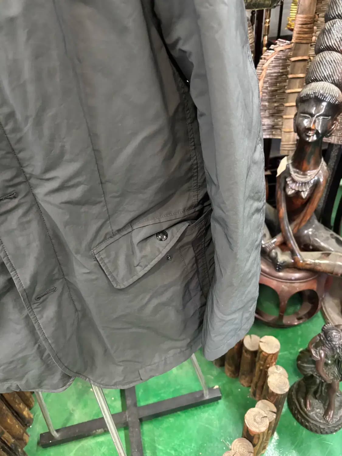 헨리코튼 남성 내피 분리 거위털 혼합 겨울 자켓 상품이미지3