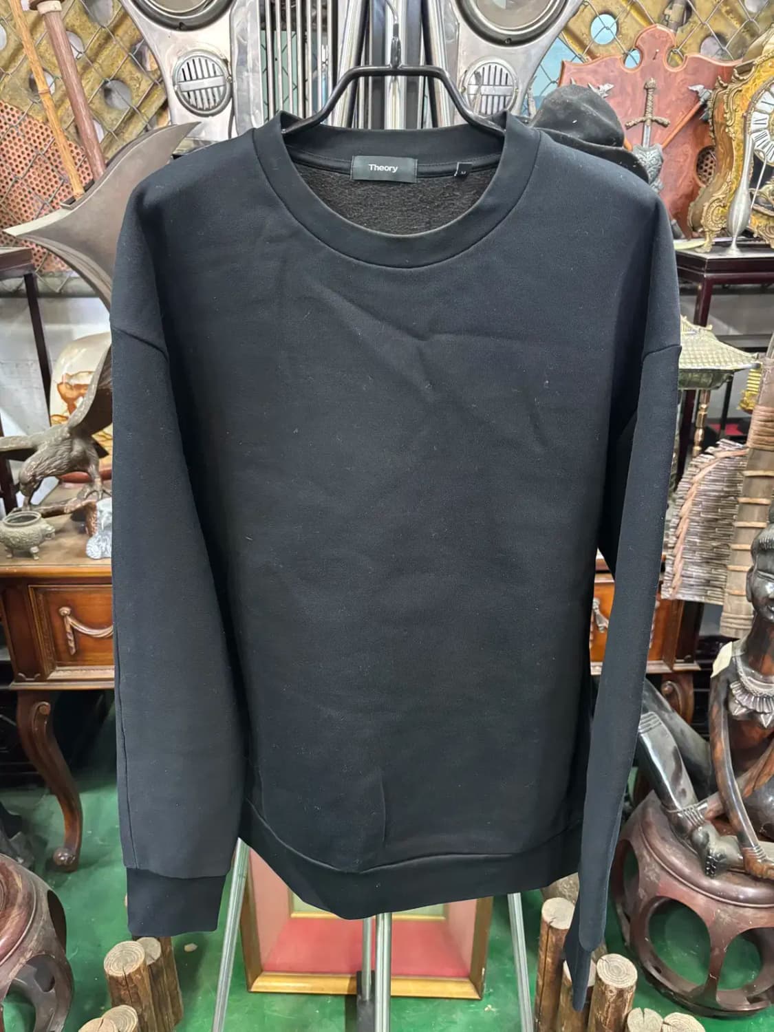 띠어리 남녀공용 기모 맨투맨 티셔츠 M 상품이미지1