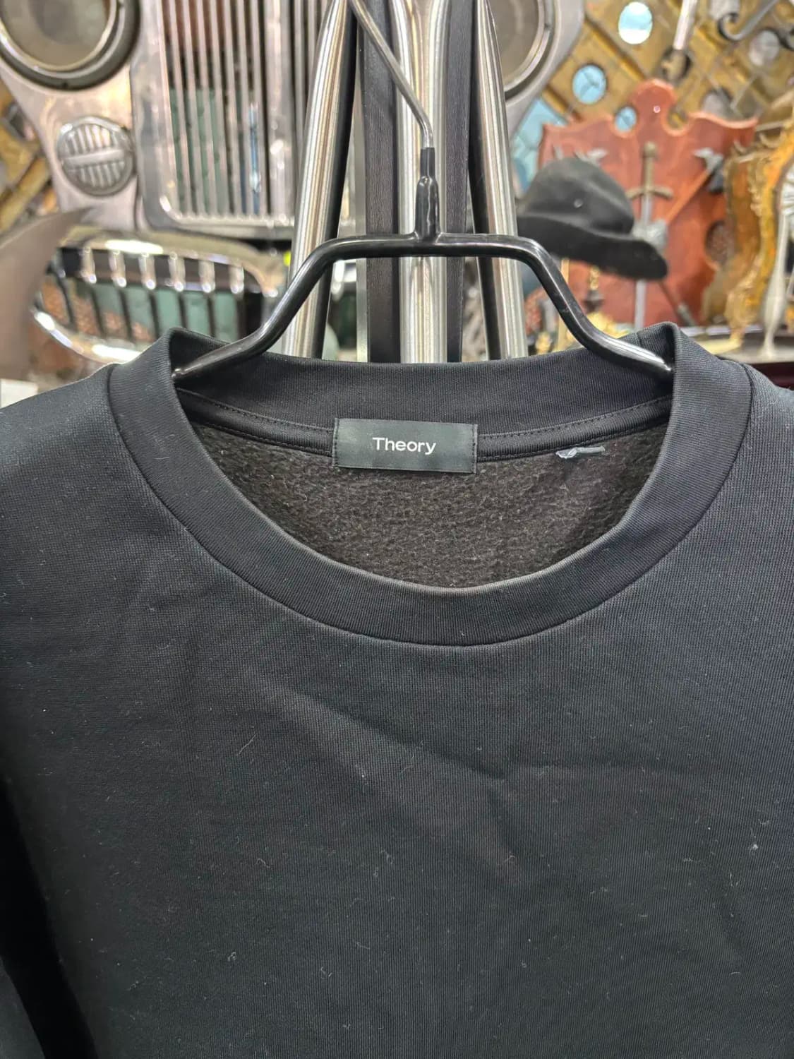 띠어리 남녀공용 기모 맨투맨 티셔츠 M 상품이미지2