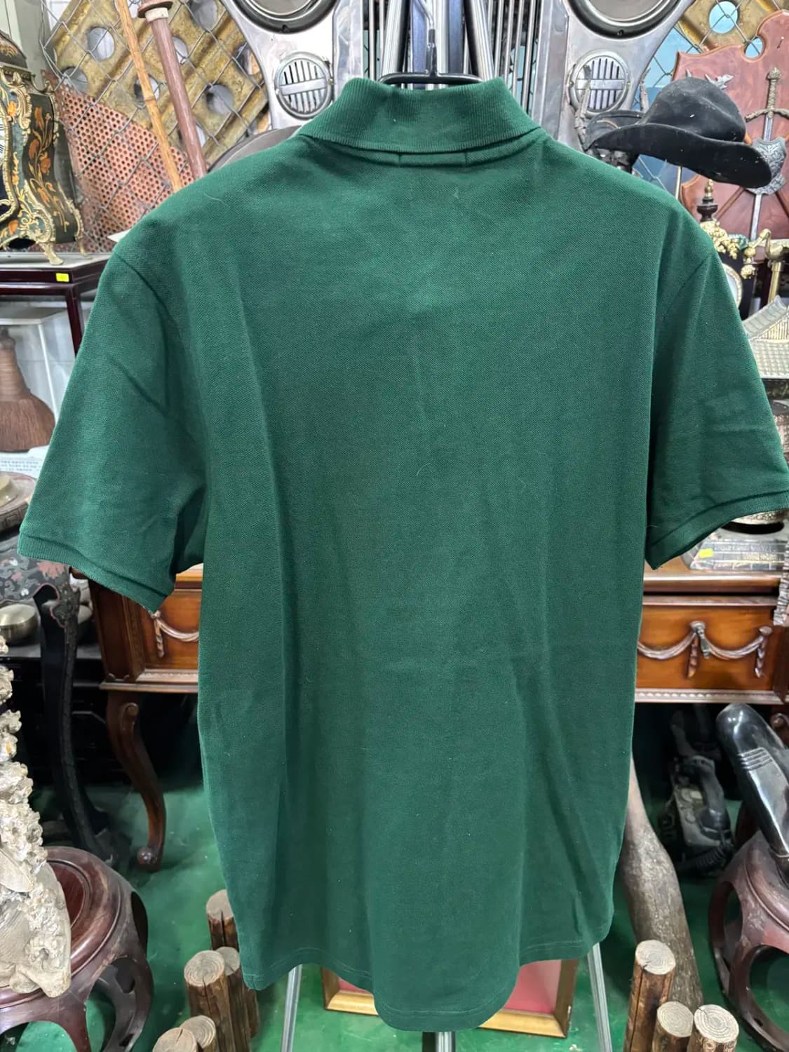 폴로 카라 반필 티셔츠 XL 상품이미지4