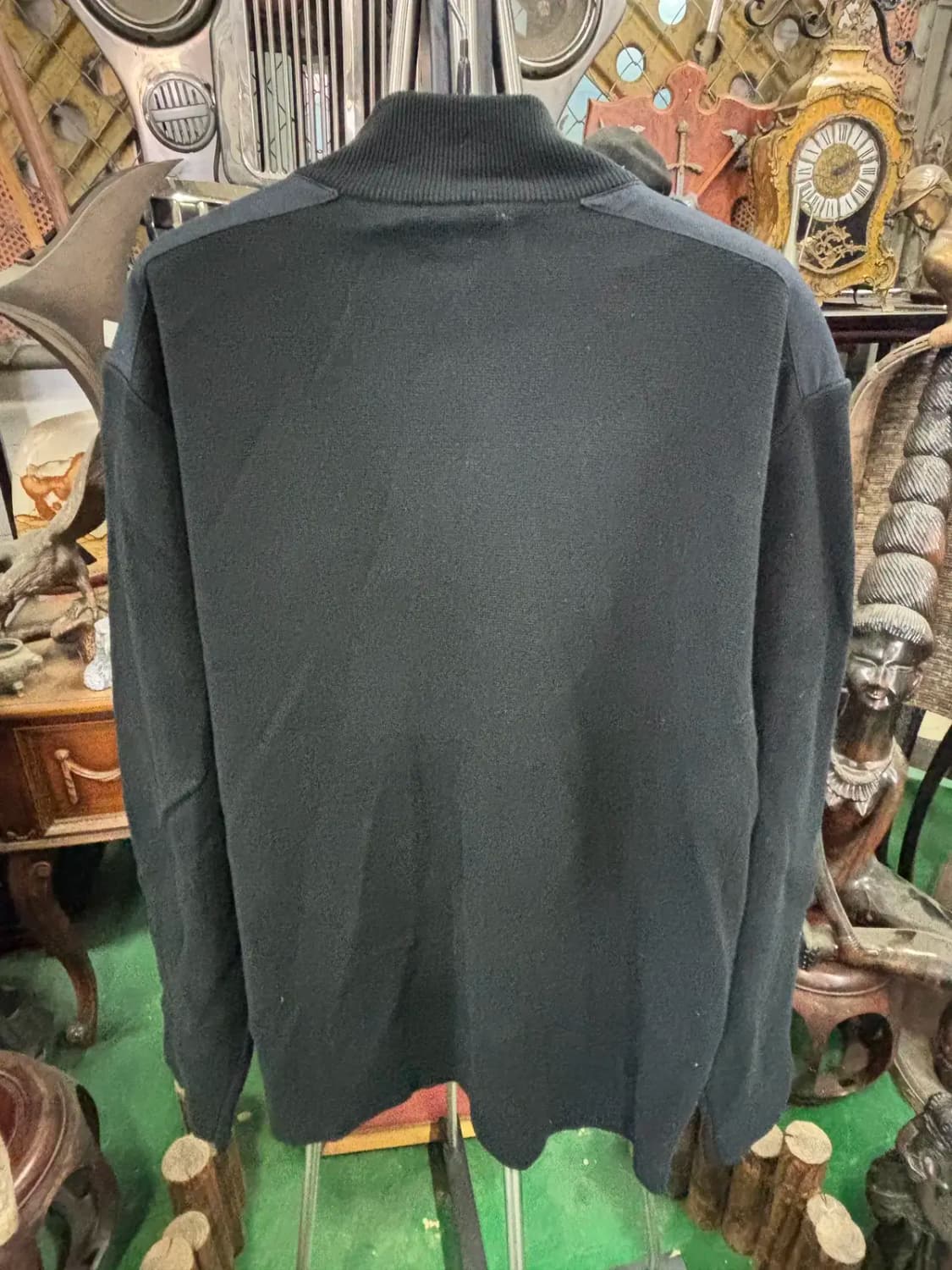 라코스테(Lacoste) 남성 블랙 집업 재킷 105 상품이미지4