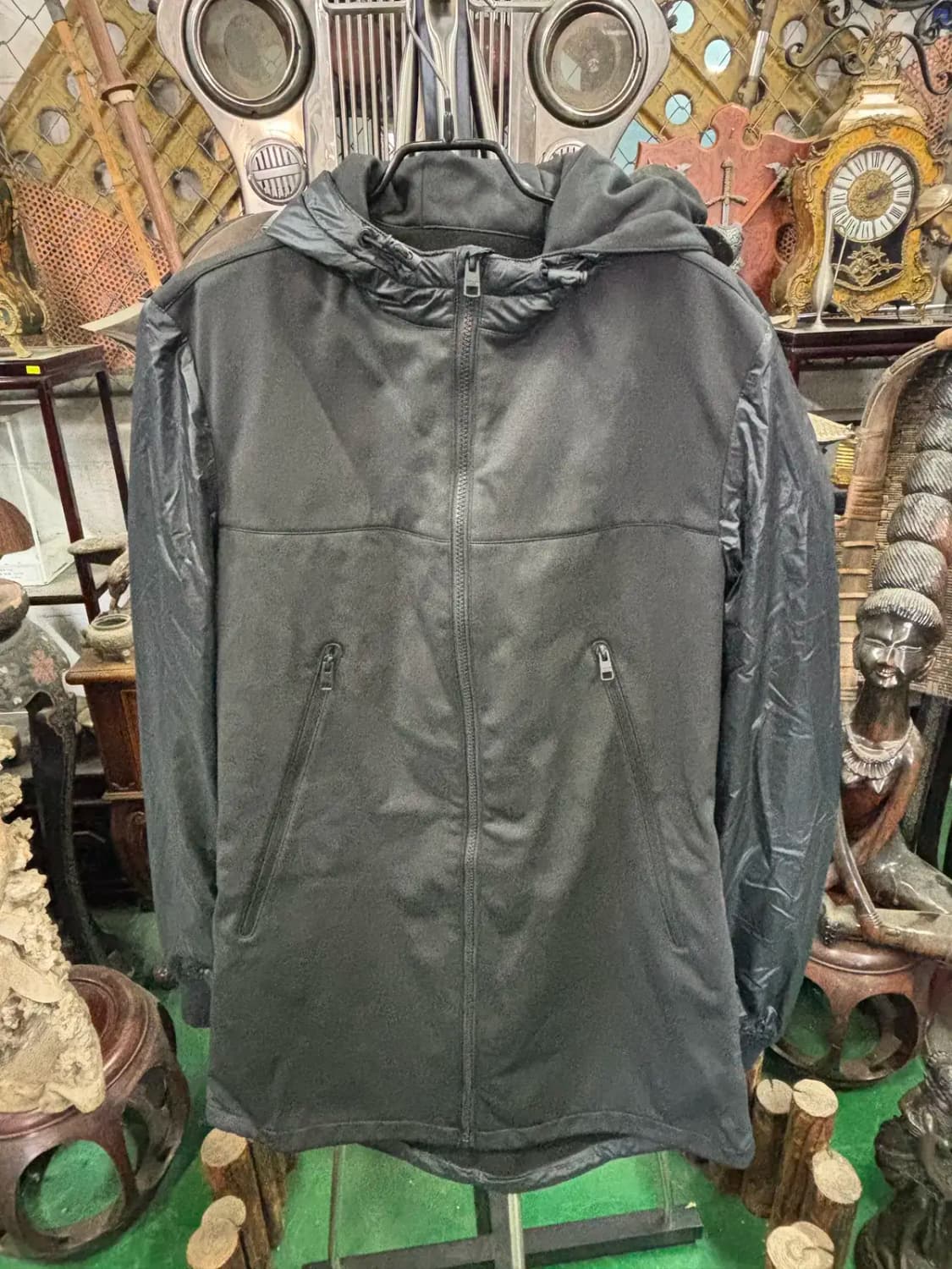 캘빈클라인 남성 경량 덕다운 집업 자켓 점퍼 상품이미지1