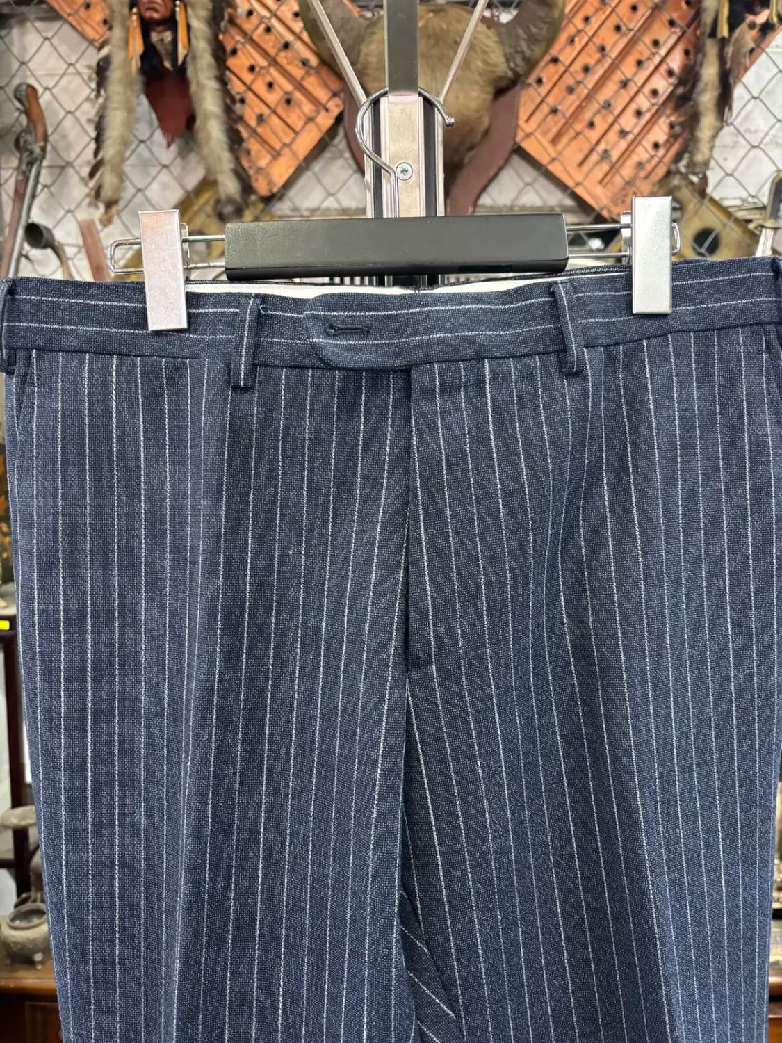 라니피치오 세루티 남성 스트라이프 정장 슬랙스 바지 34인치 상품이미지2
