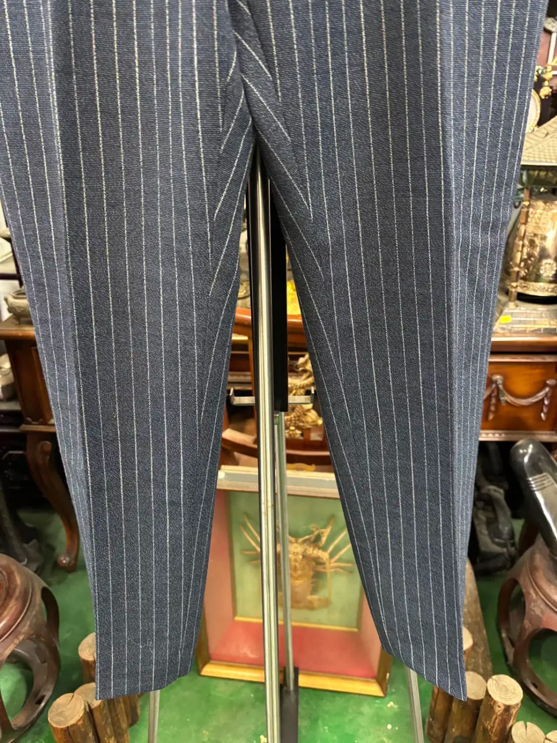 라니피치오 세루티 남성 스트라이프 정장 슬랙스 바지 34인치 상품이미지3