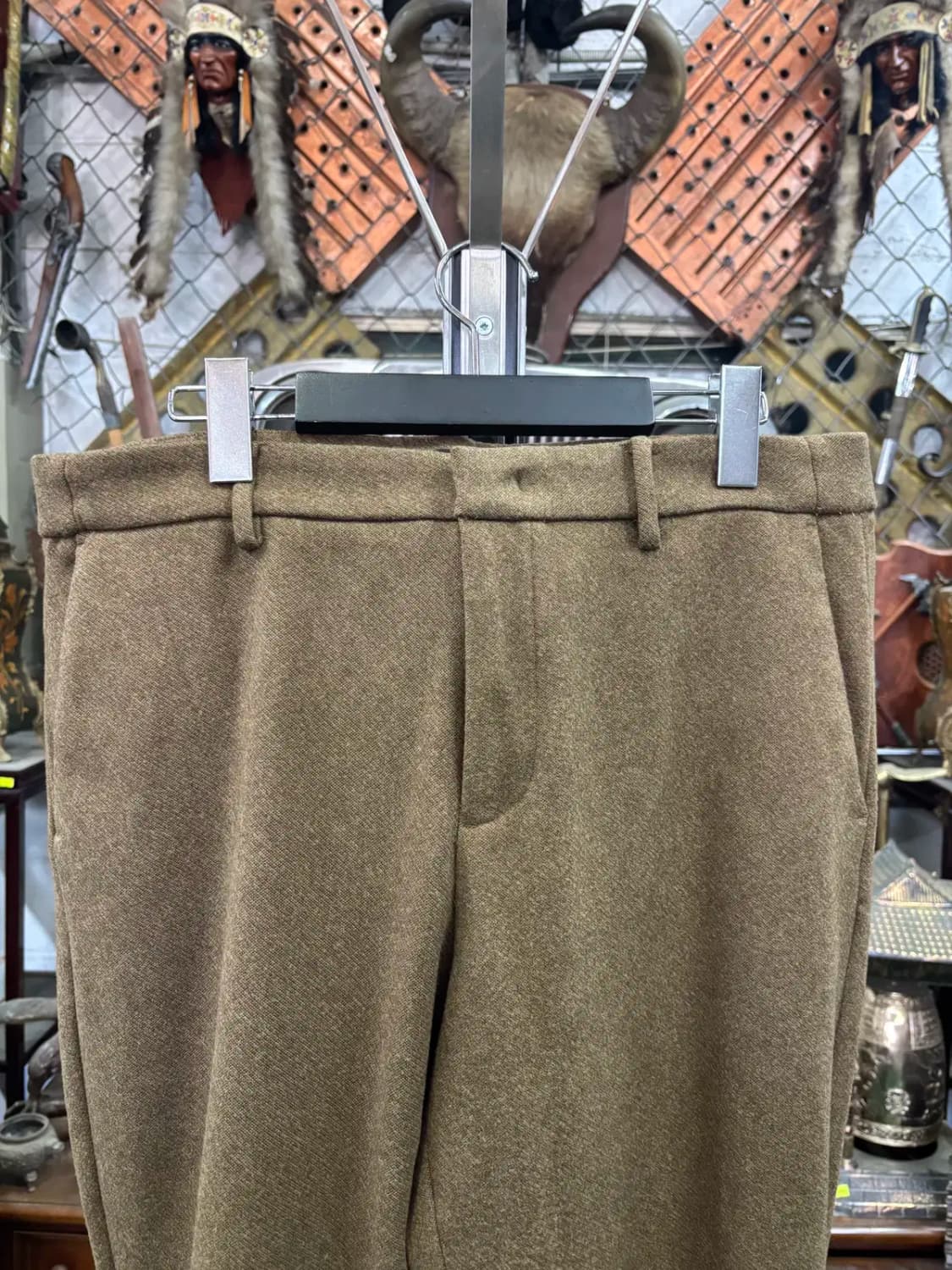 앤듀 남성 겨울 바지 슬랙스 34인치 상품이미지2