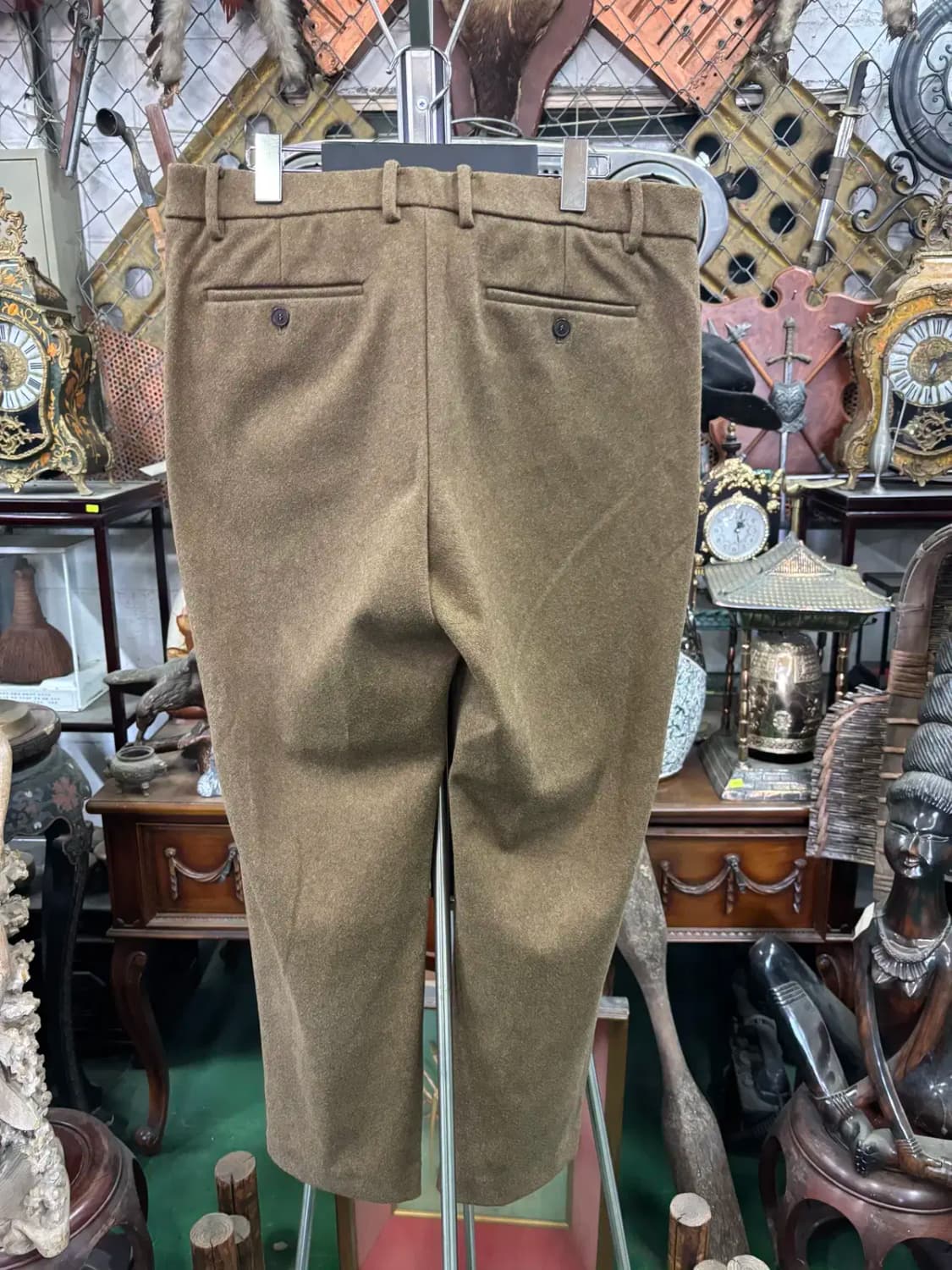 앤듀 남성 겨울 바지 슬랙스 34인치 상품이미지4