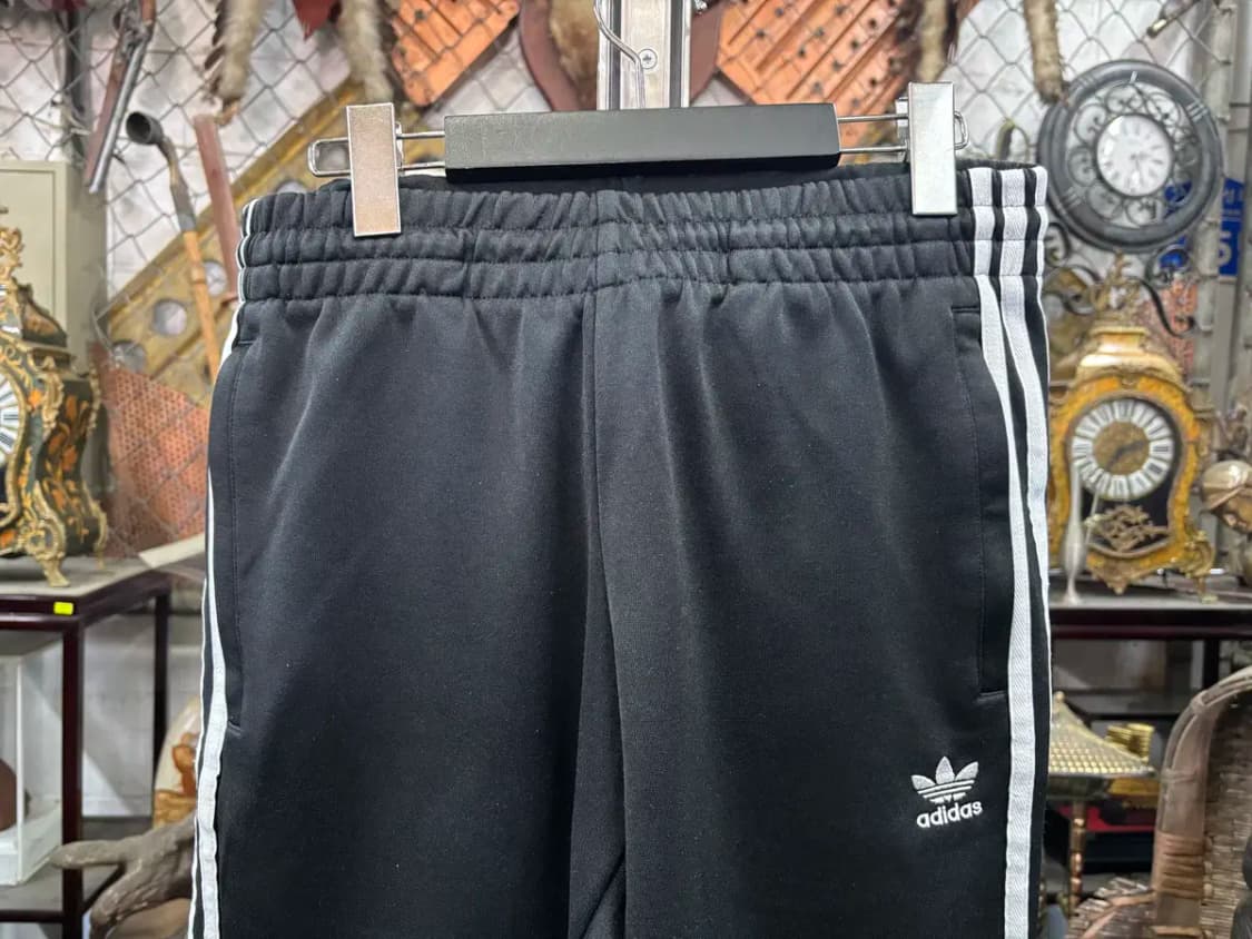 아디다스 불꽃 마크  발목 시보리 츄리닝 팬츠 상품이미지2