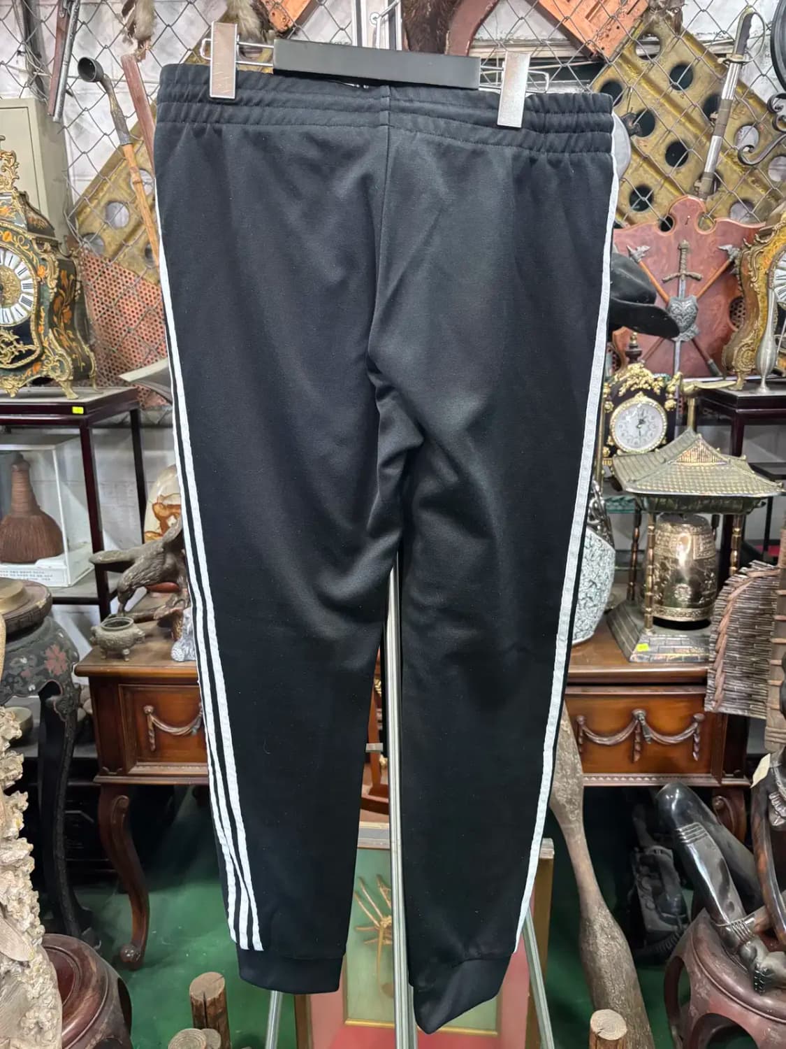 아디다스 불꽃 마크  발목 시보리 츄리닝 팬츠 상품이미지4