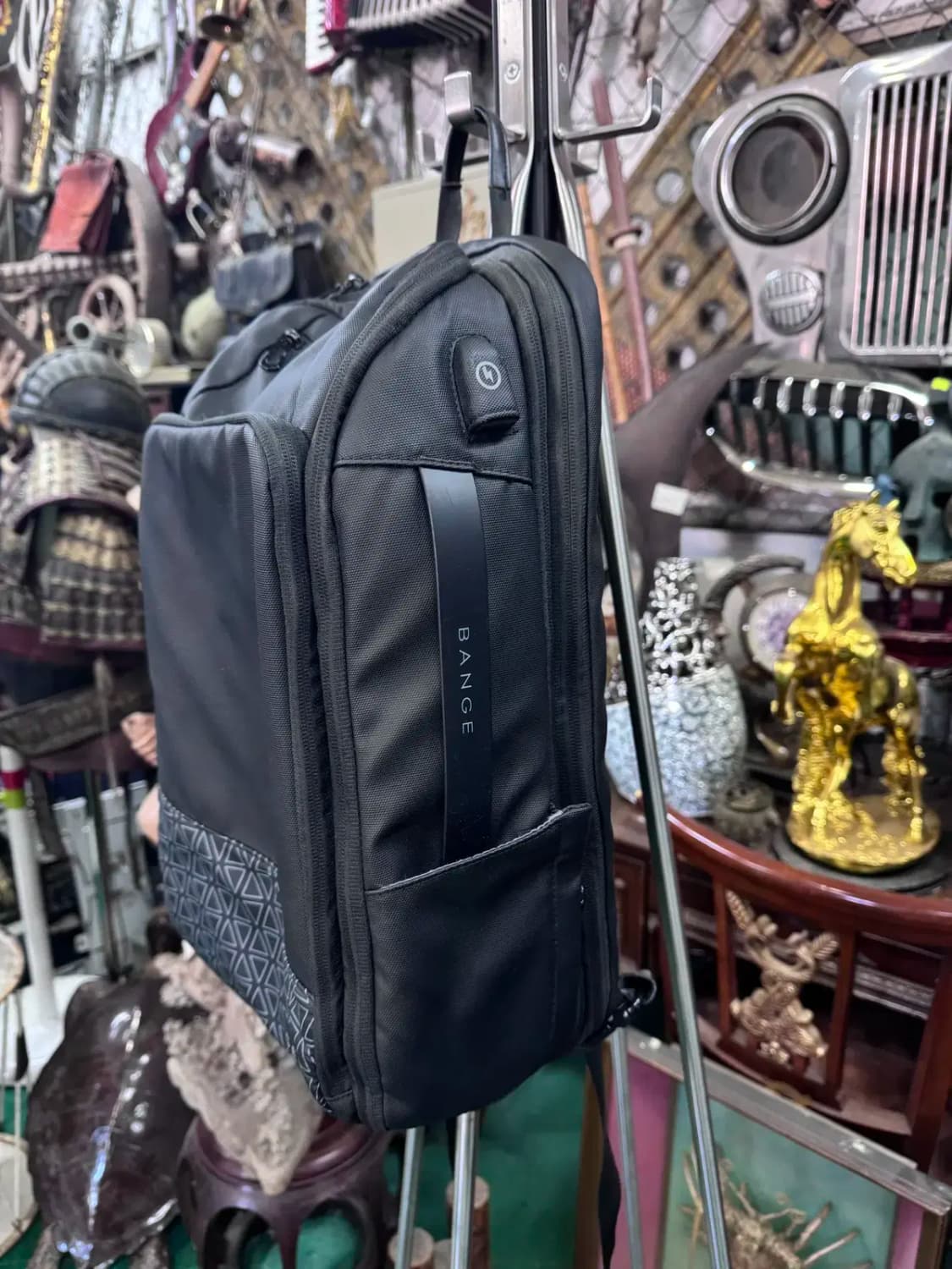 BANGE 노트북 백팩 (블랙) 상품이미지2