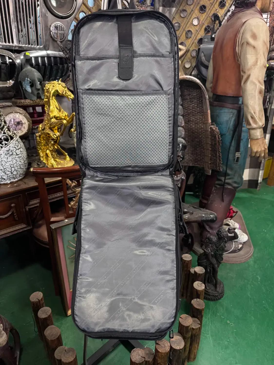 BANGE 노트북 백팩 (블랙) 상품이미지5