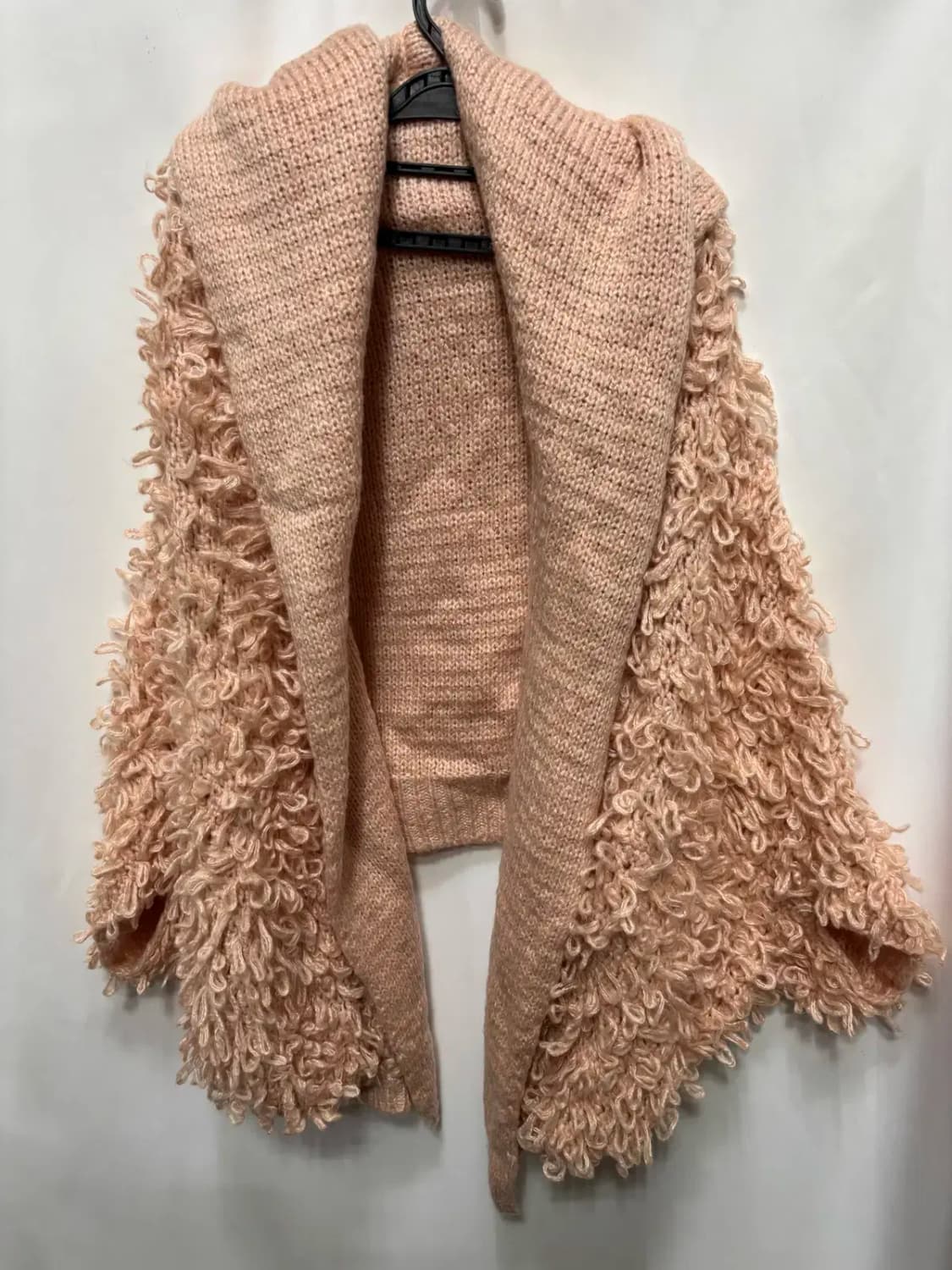 뽀글이 판쵸 숄 가디건 상품이미지1