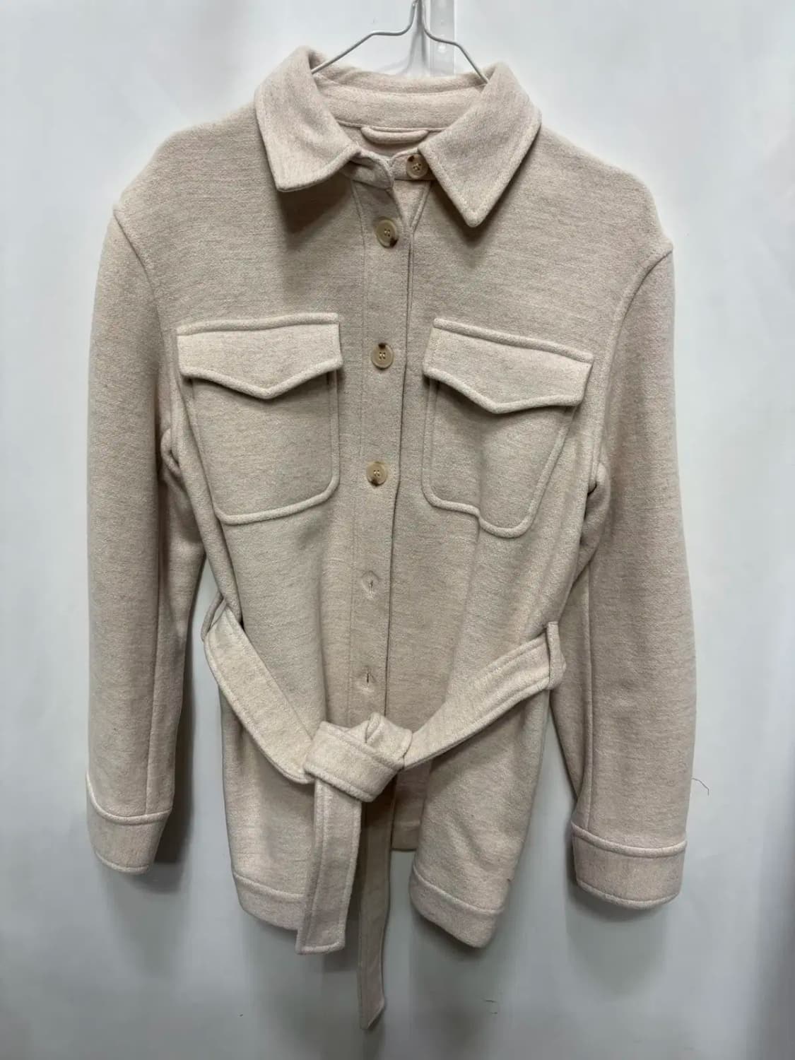 앤 아덜 스토리즈 벨티드 카라 자켓 코트 상품이미지1