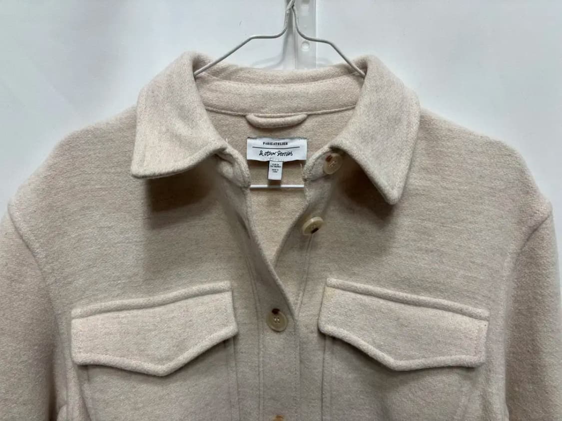 앤 아덜 스토리즈 벨티드 카라 자켓 코트 상품이미지2