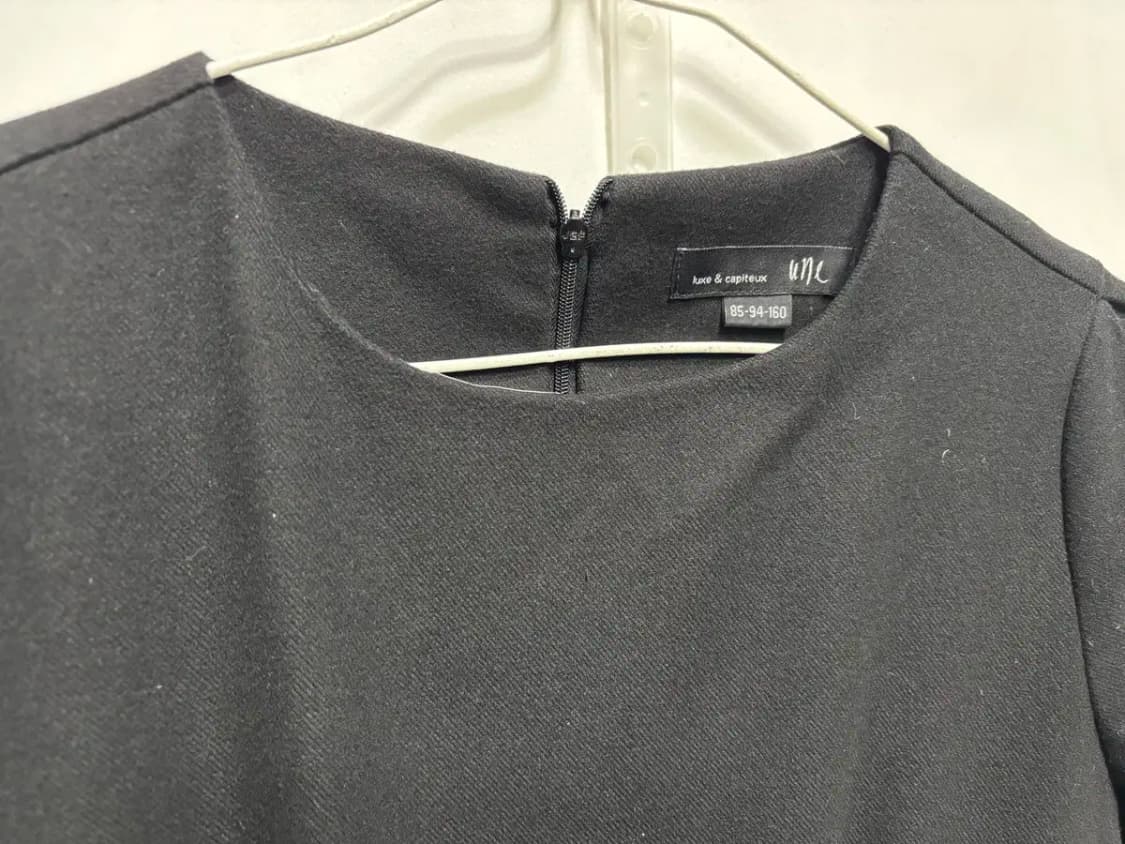 우네 러플 레이어드 원피스 상품이미지2