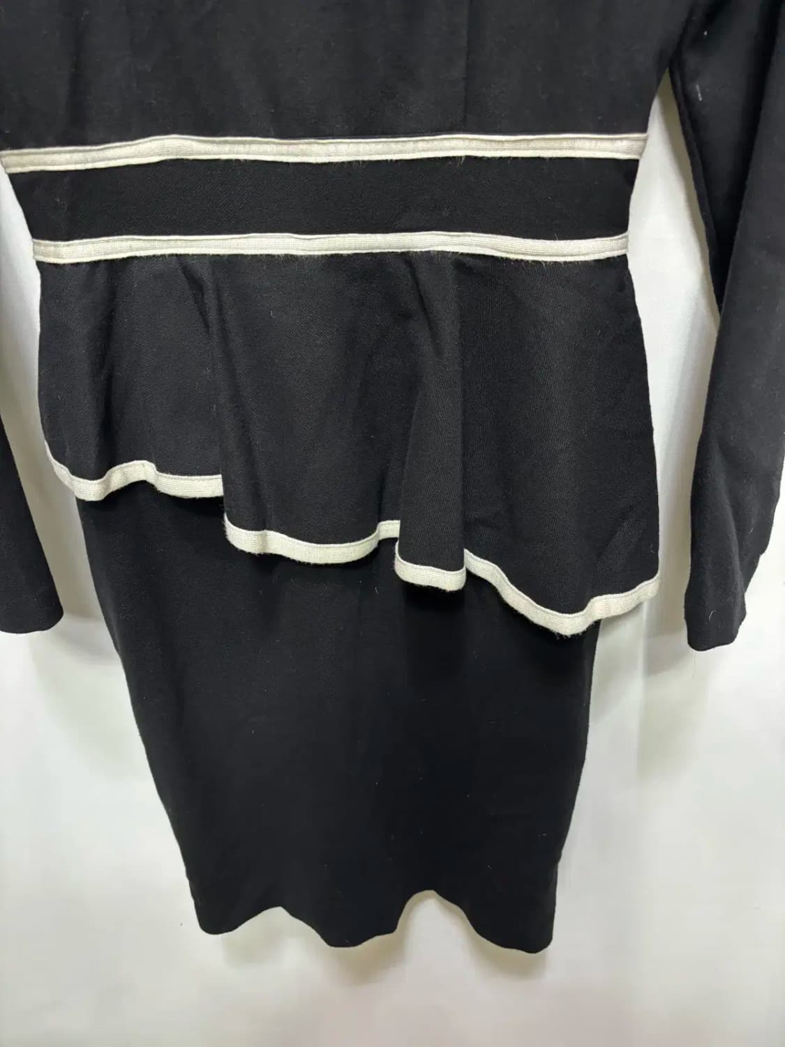 우네 러플 레이어드 원피스 상품이미지3