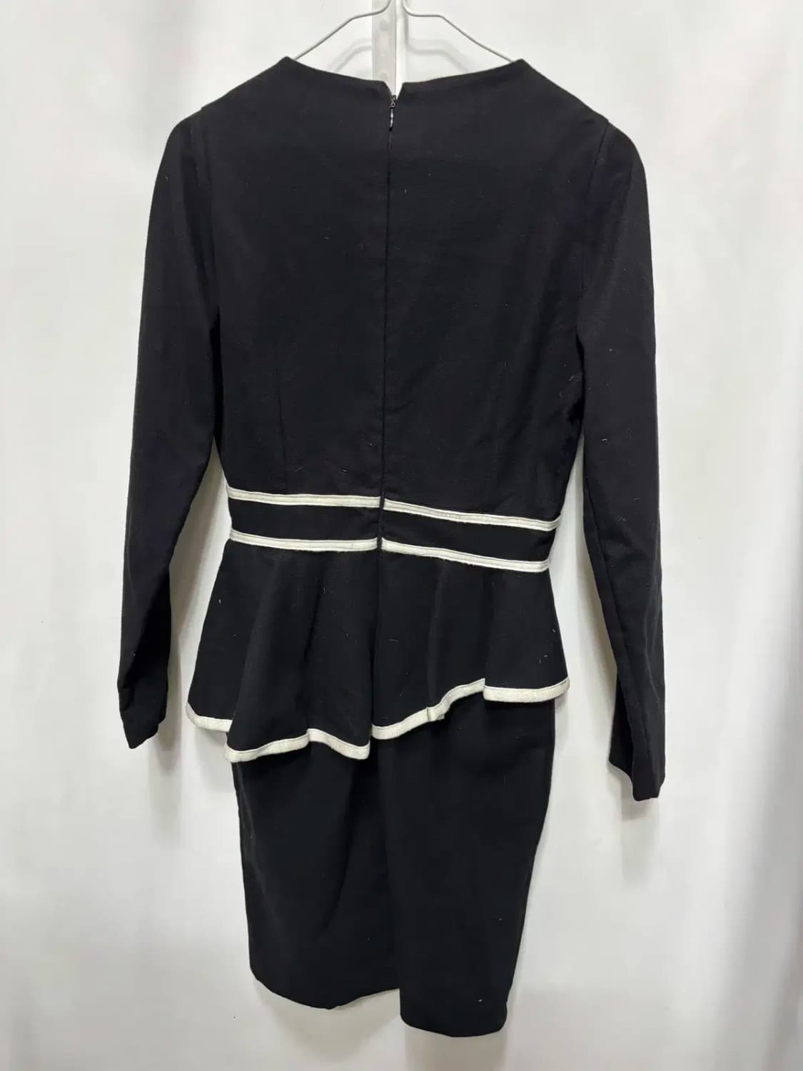 우네 러플 레이어드 원피스 상품이미지4