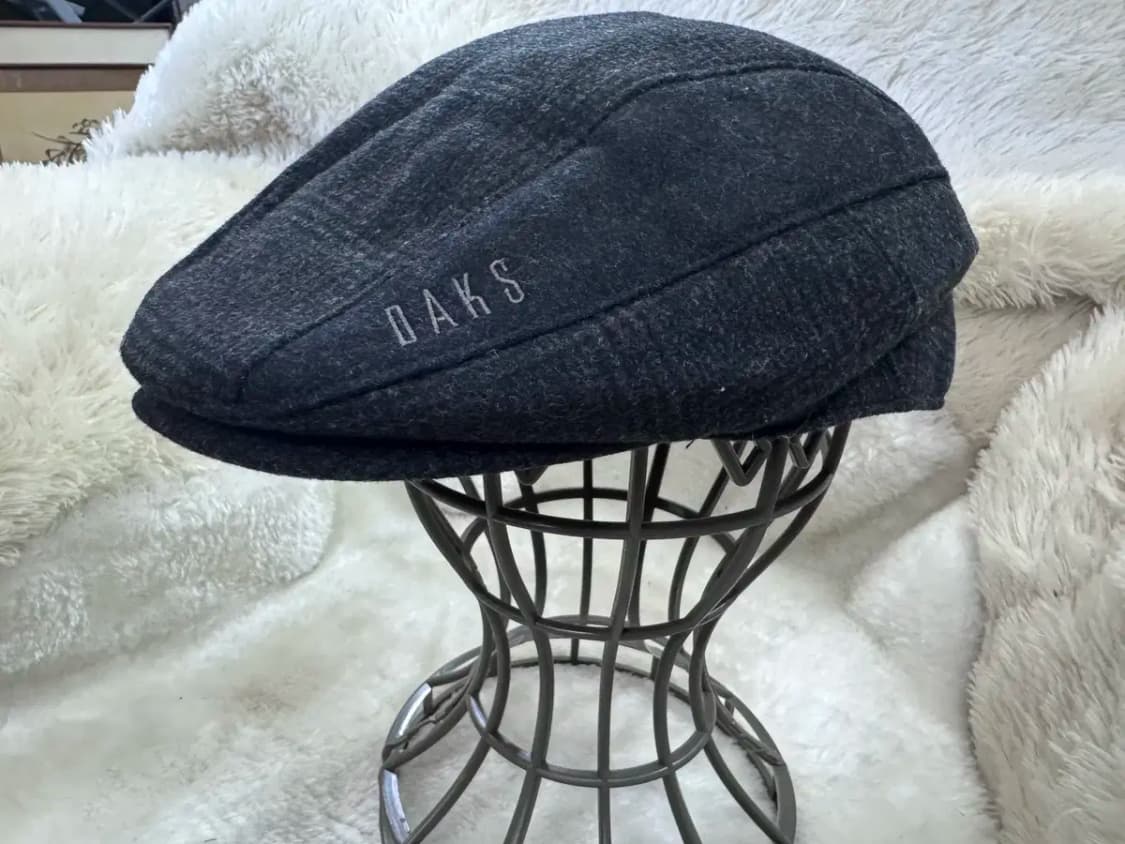 닥스 베레모 헌팅캡 진그레이 뒤돌이 모자 상품이미지2