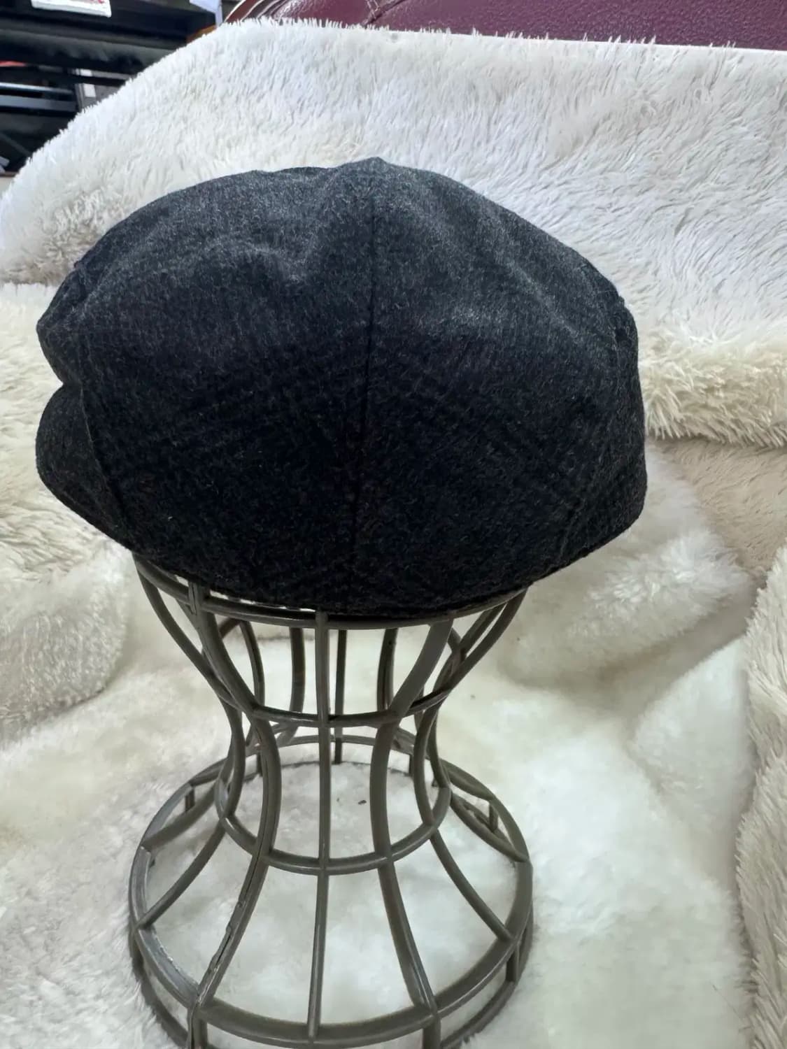 닥스 베레모 헌팅캡 진그레이 뒤돌이 모자 상품이미지3