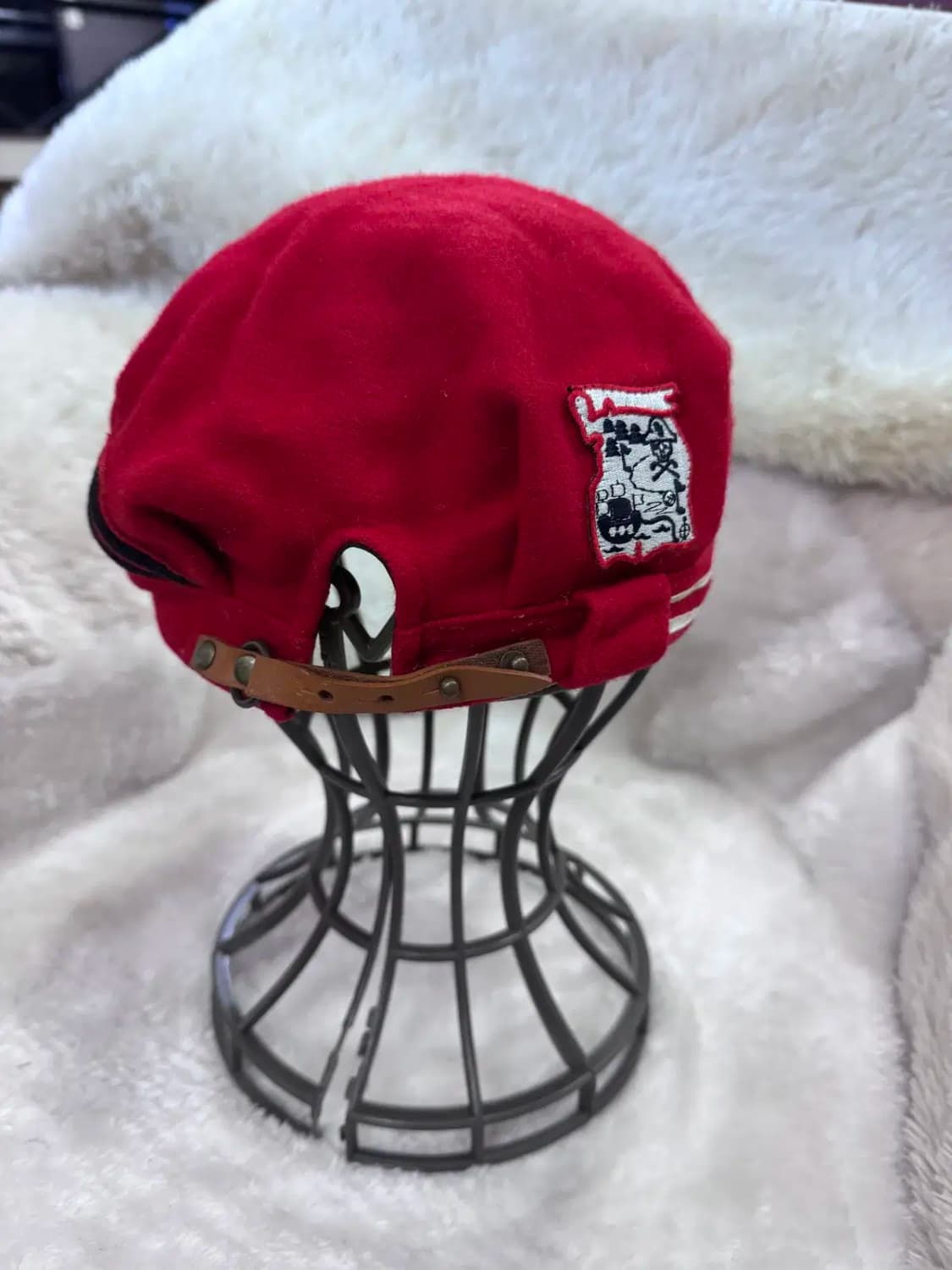 파리게이(PEARLY GATES)의 빨간색 골프모자 상품이미지3