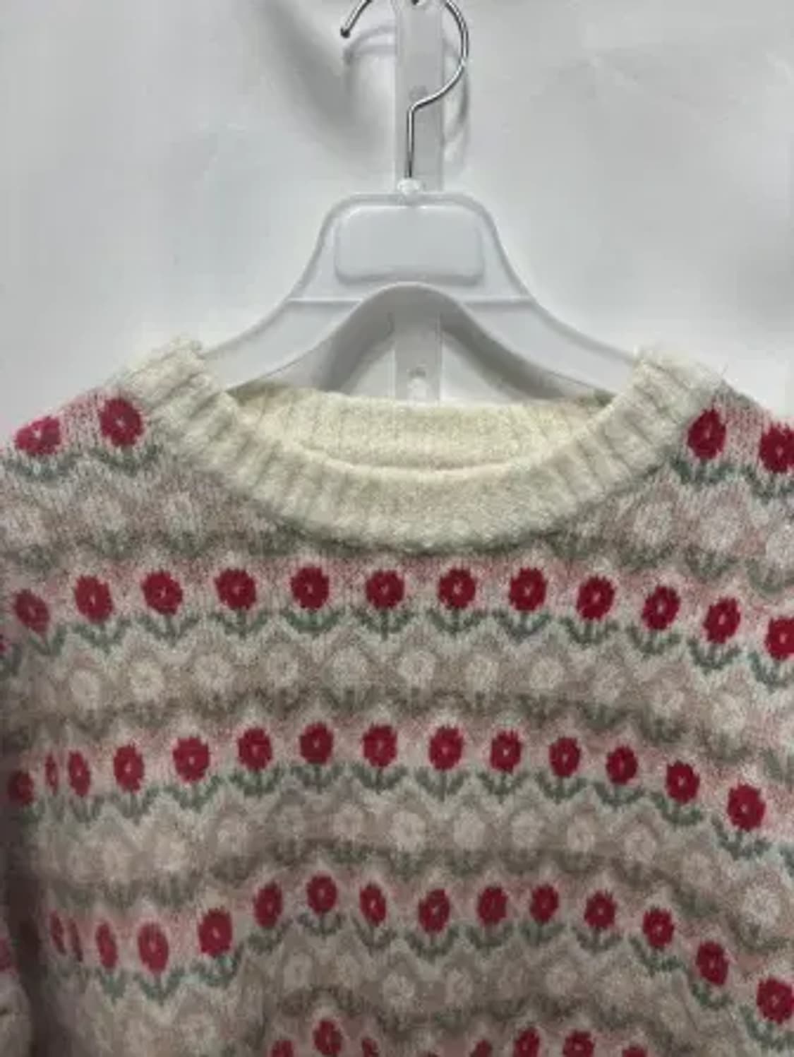 플라워문양 스웨터 니트 상품이미지2