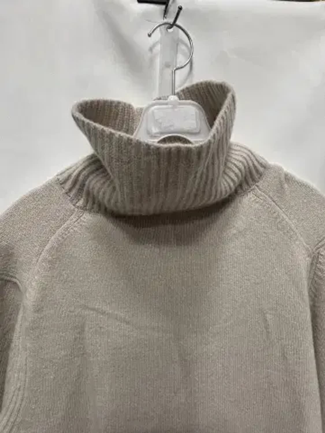 목폴라 레이어드 니트 롱 원피스 상품이미지2