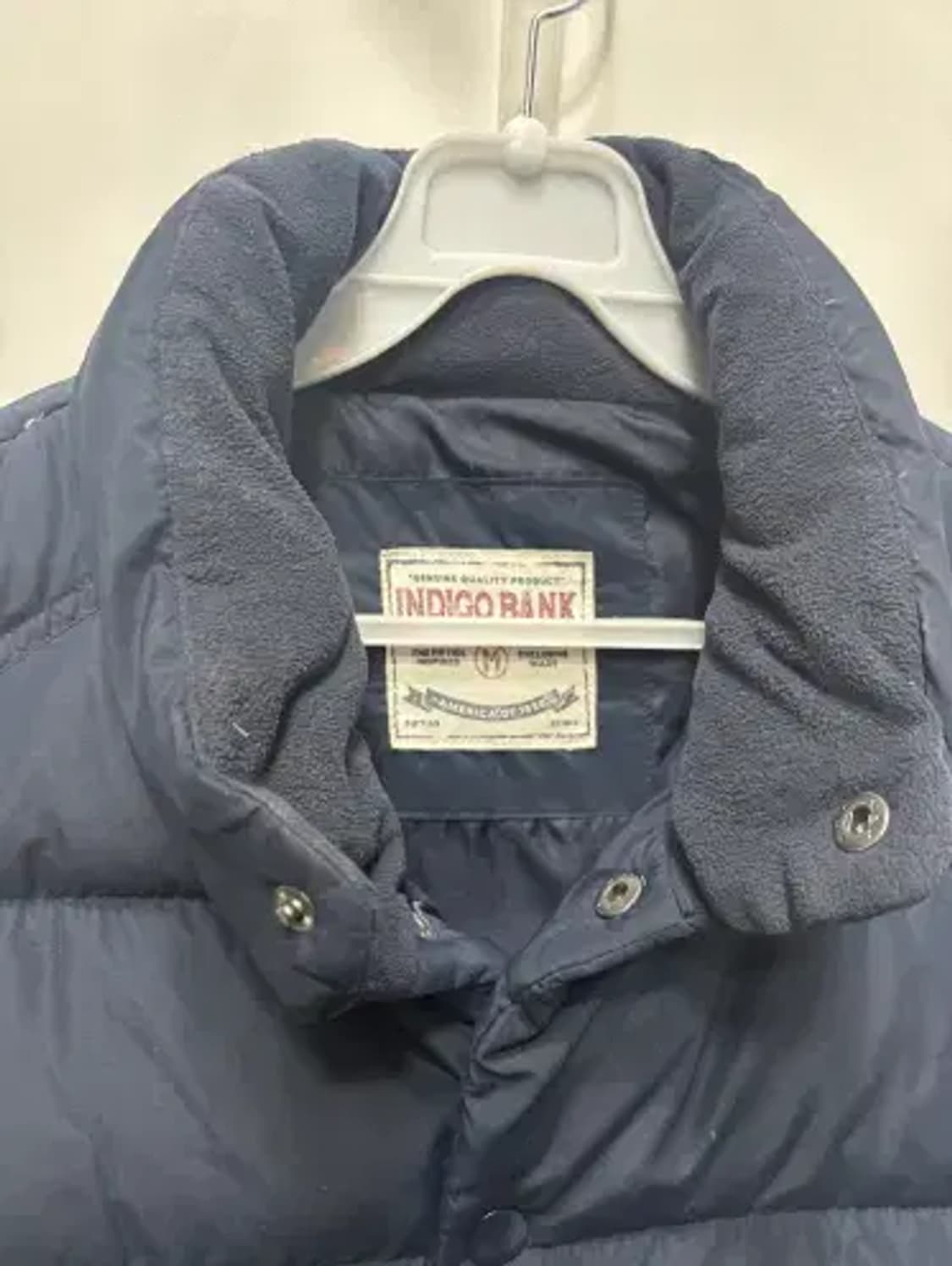 인디고 뱅크 오리털 조끼 베스트 상품이미지2