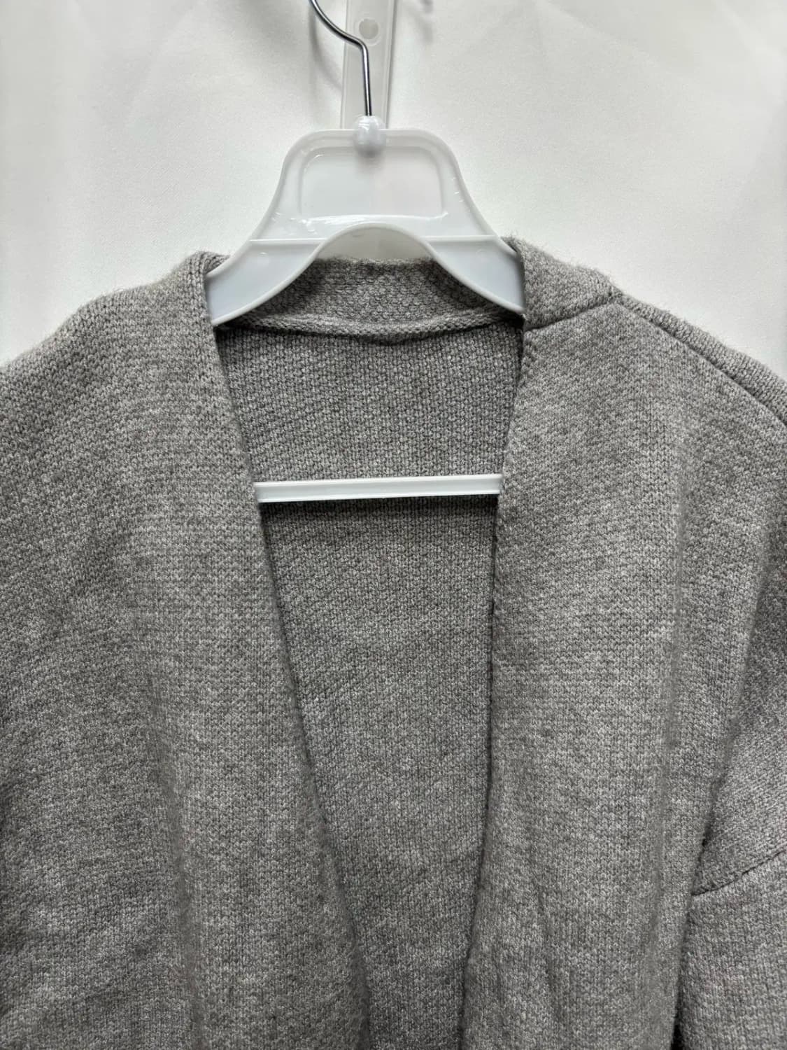 손목 털 포인트 롱 니트 가디건 상품이미지2