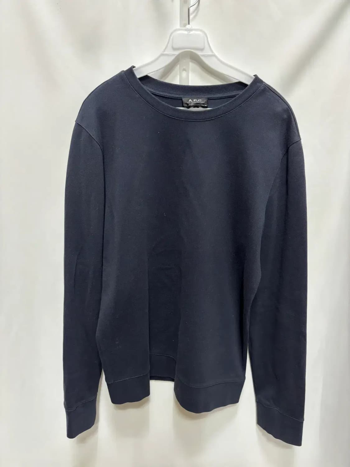 A.P.C.블랙 맨투맨 티셔츠 M 상품이미지1