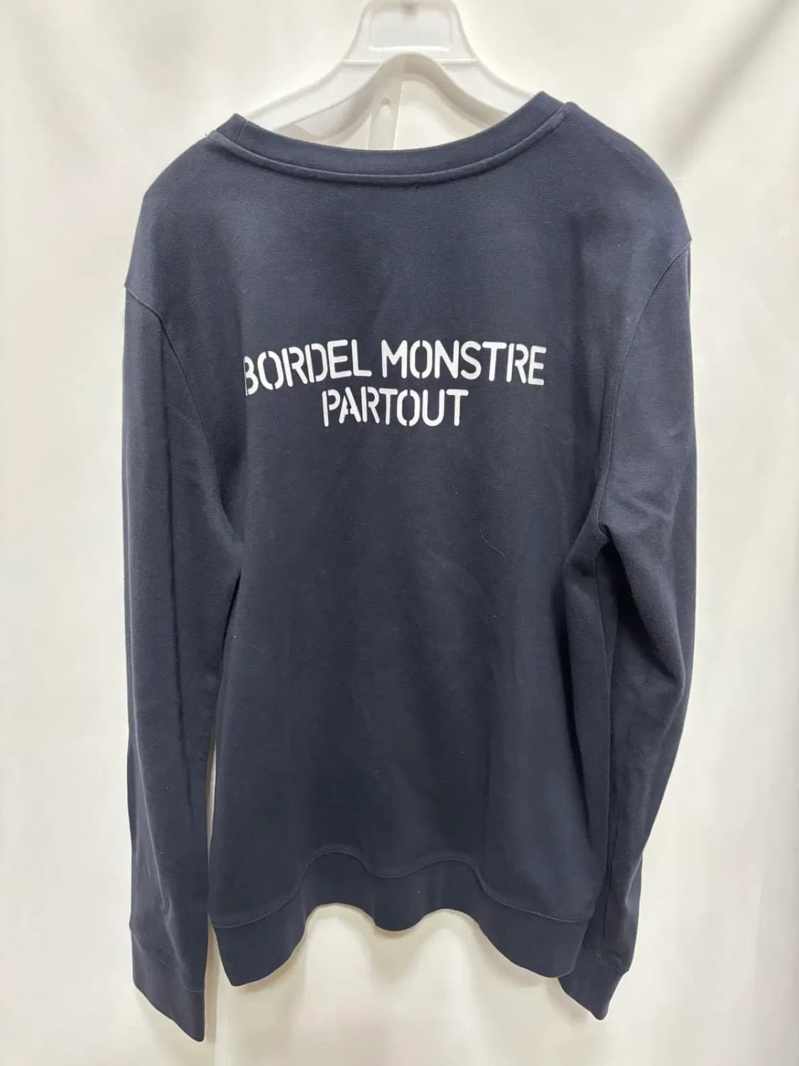 A.P.C.블랙 맨투맨 티셔츠 M 상품이미지4